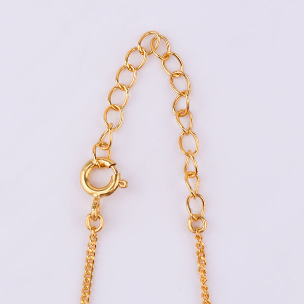 Silver Kudi Pendant Chain – Large | 22K Gold-Plated