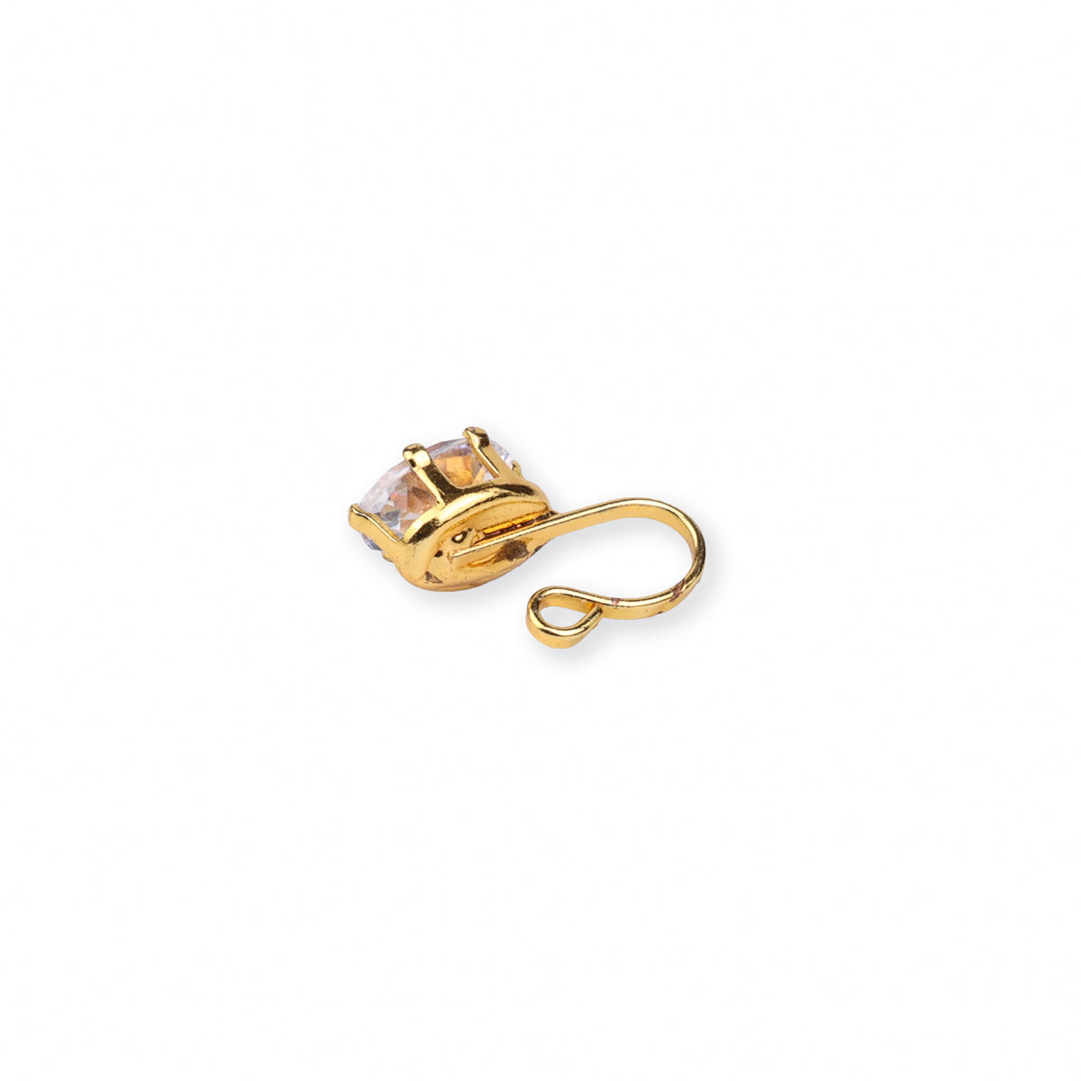 22K Gold Plated Fashion Bugadi / Nose Pin