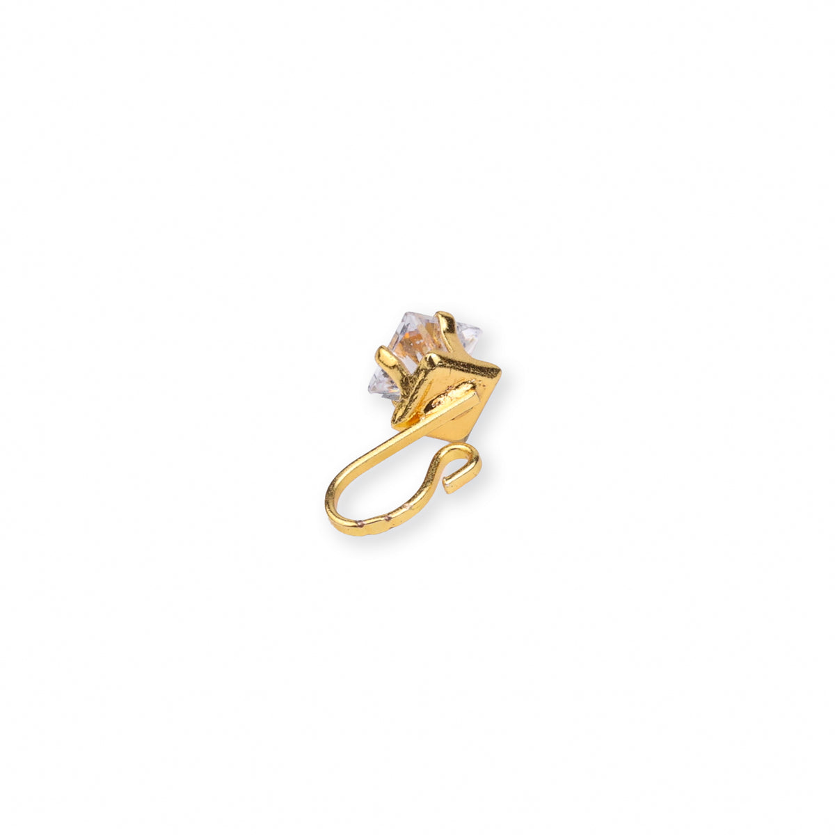 22K Gold Plated Fashion Bugadi / Nose Pin