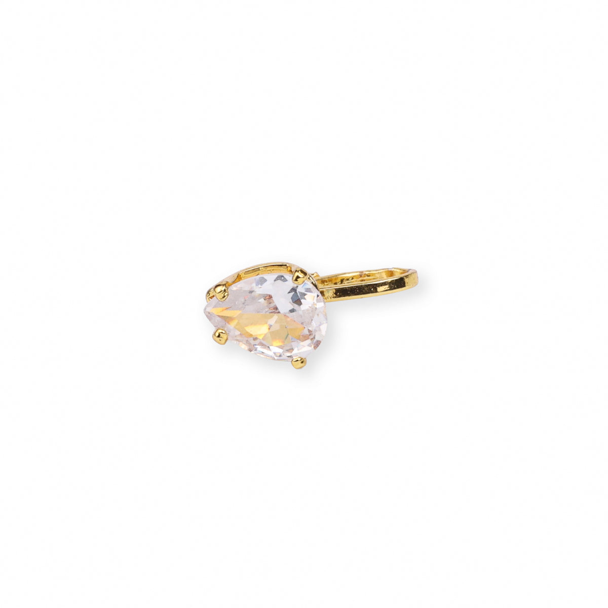 22K Gold Plated Fashion Bugadi / Nose Pin