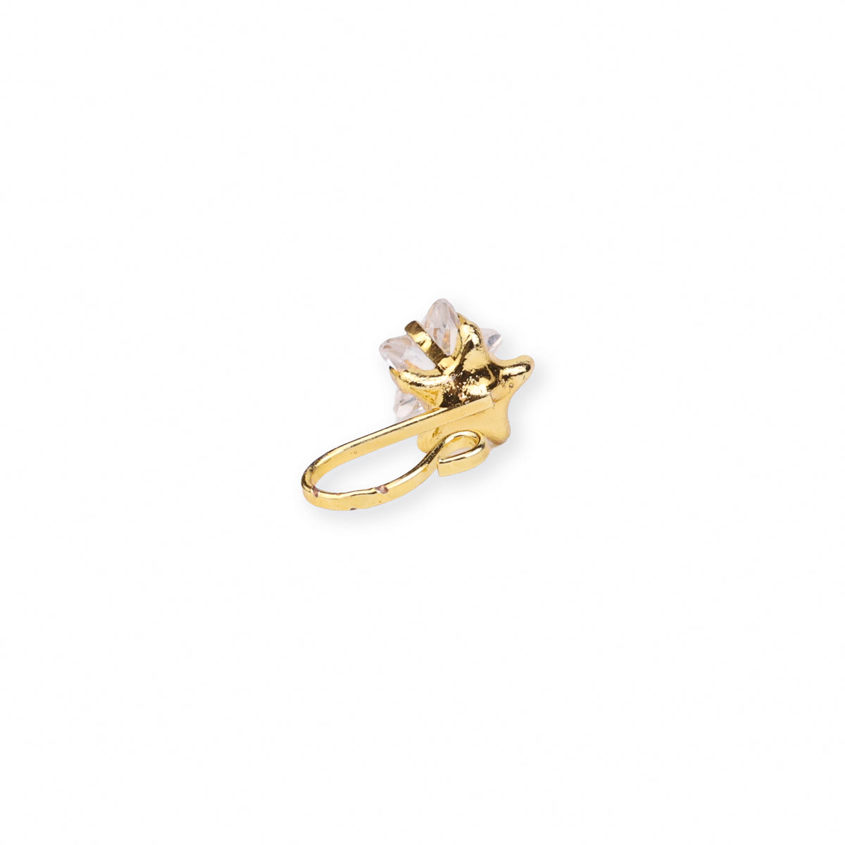 22K Gold Plated Fashion Bugadi / Nose Pin