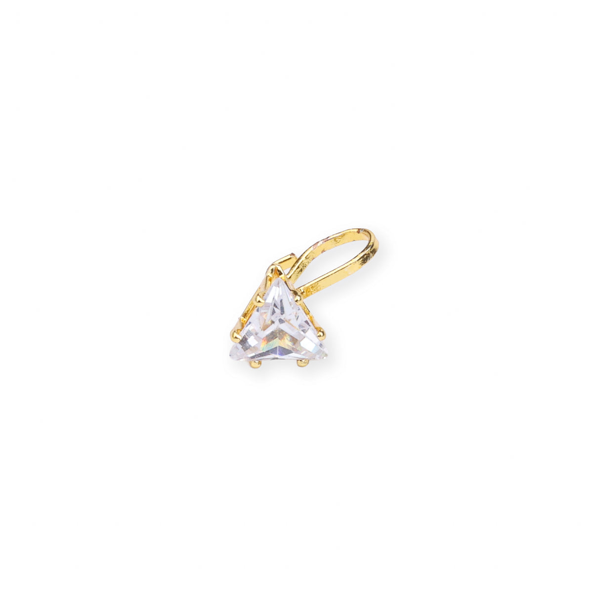22K Gold Plated Fashion Bugadi / Nose Pin