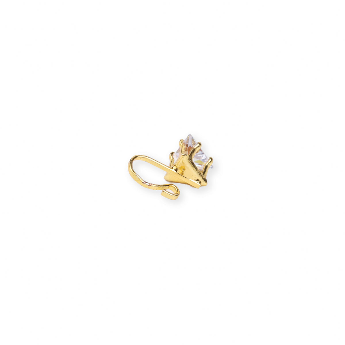 22K Gold Plated Fashion Bugadi / Nose Pin