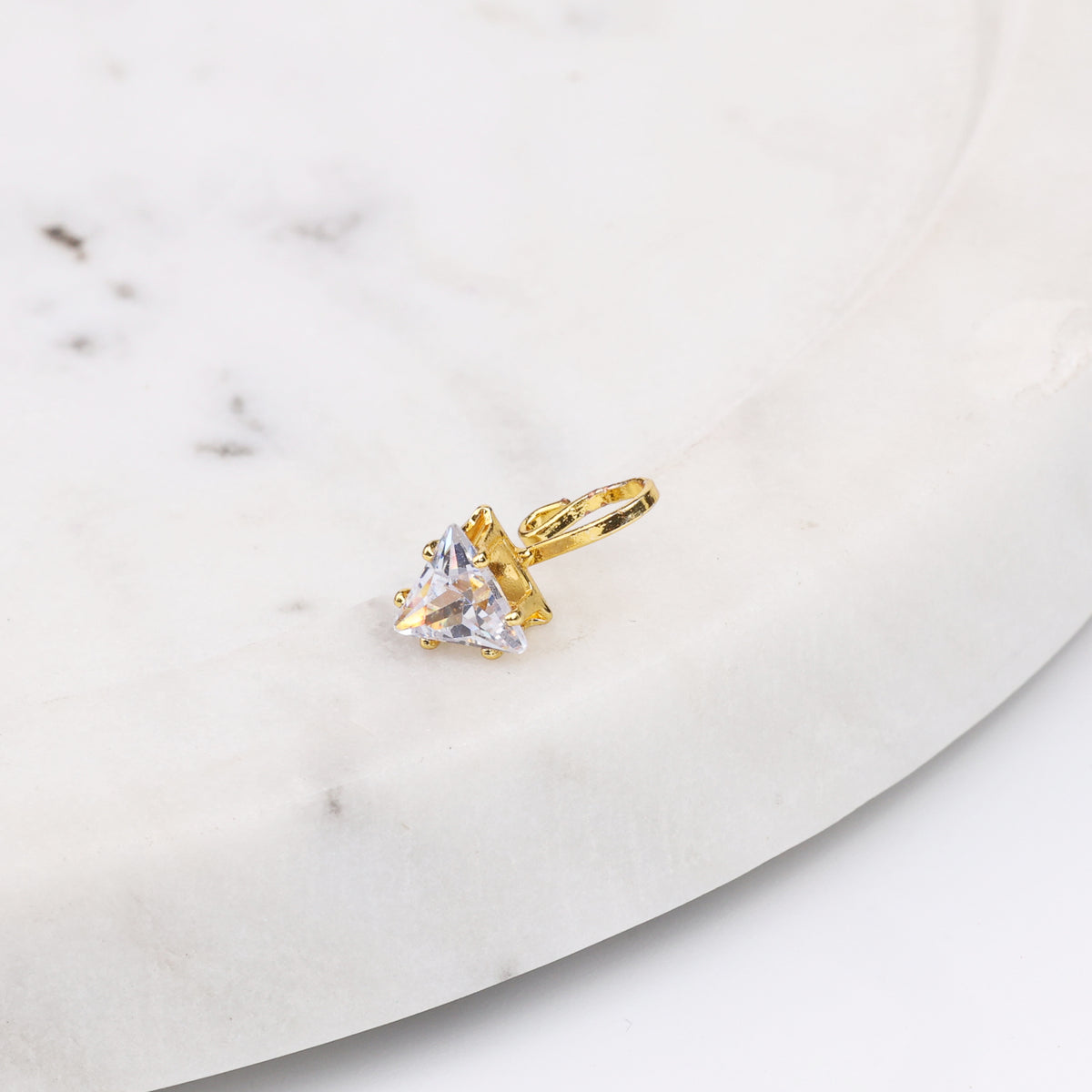 22K Gold Plated Fashion Bugadi / Nose Pin