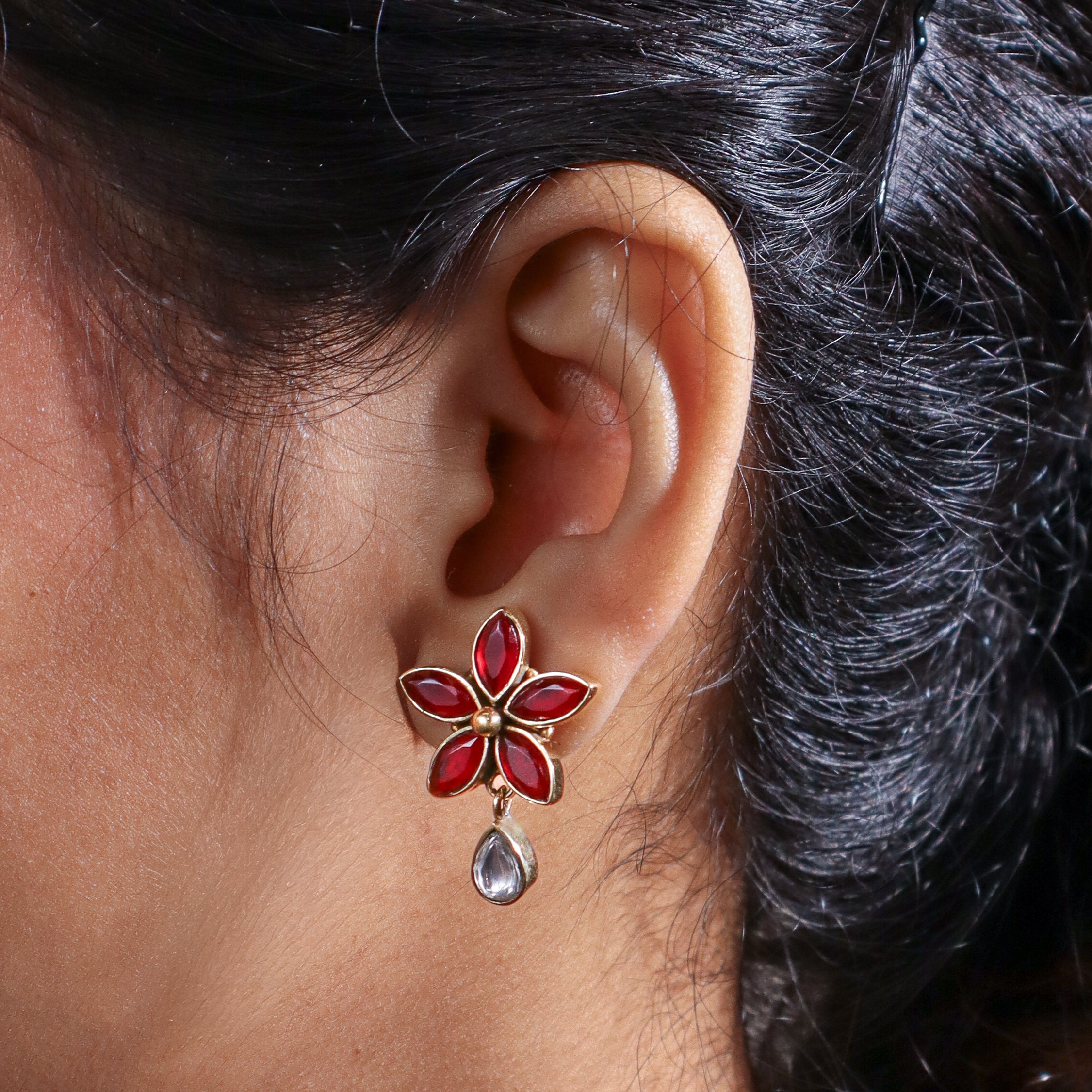 Brass Fashion Earrings