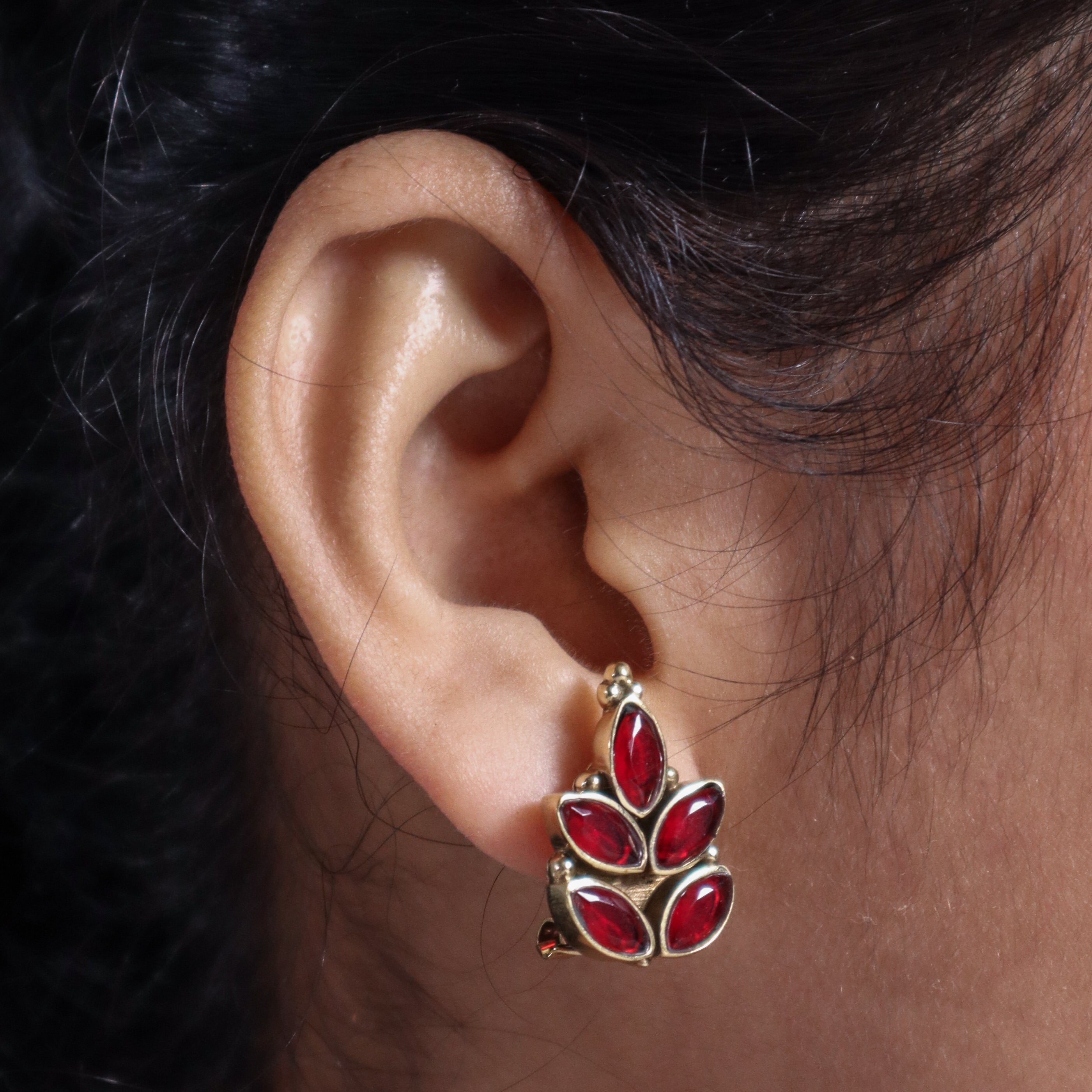 Brass Fashion Earrings