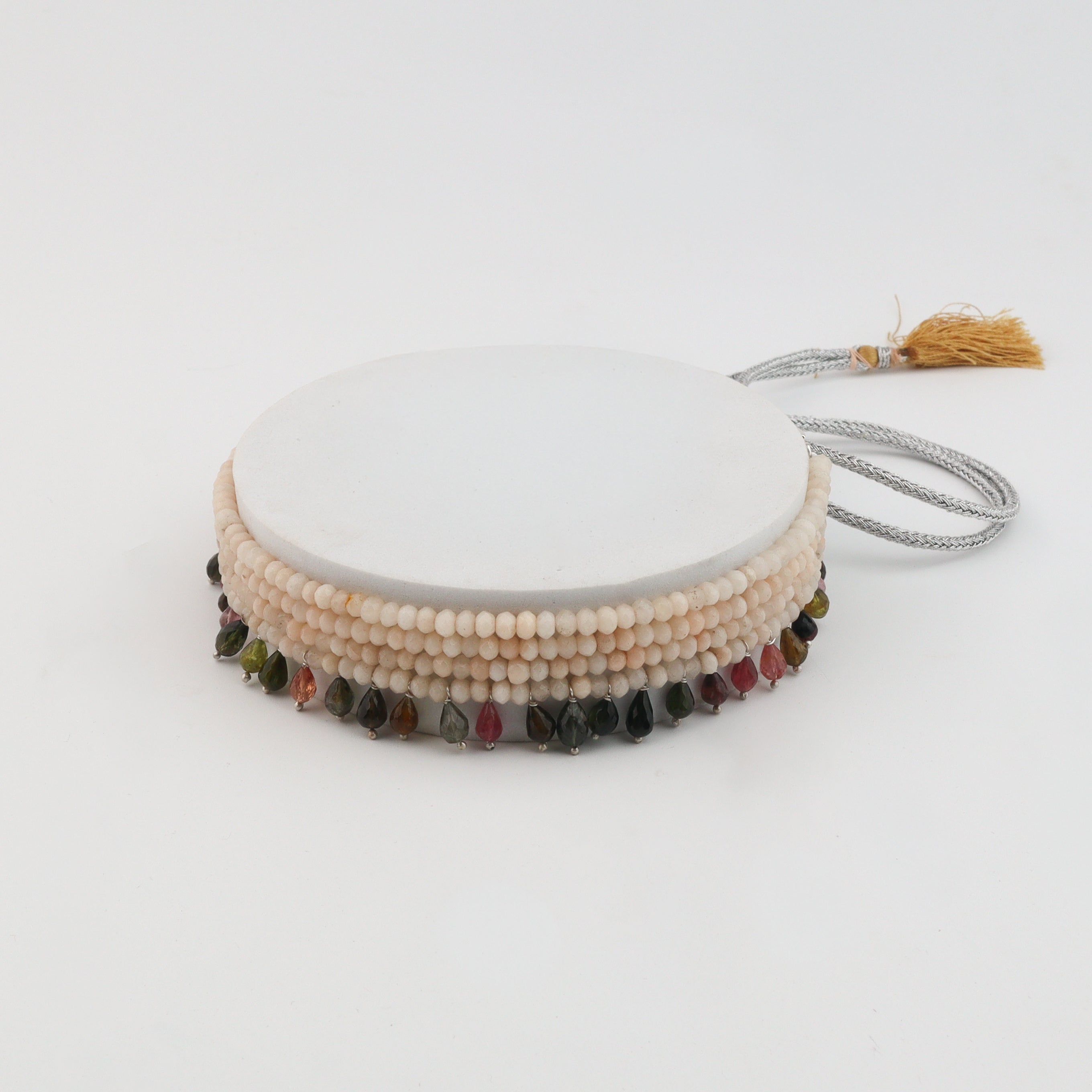 Luxe Necklace - Moonstone & Tourmaline