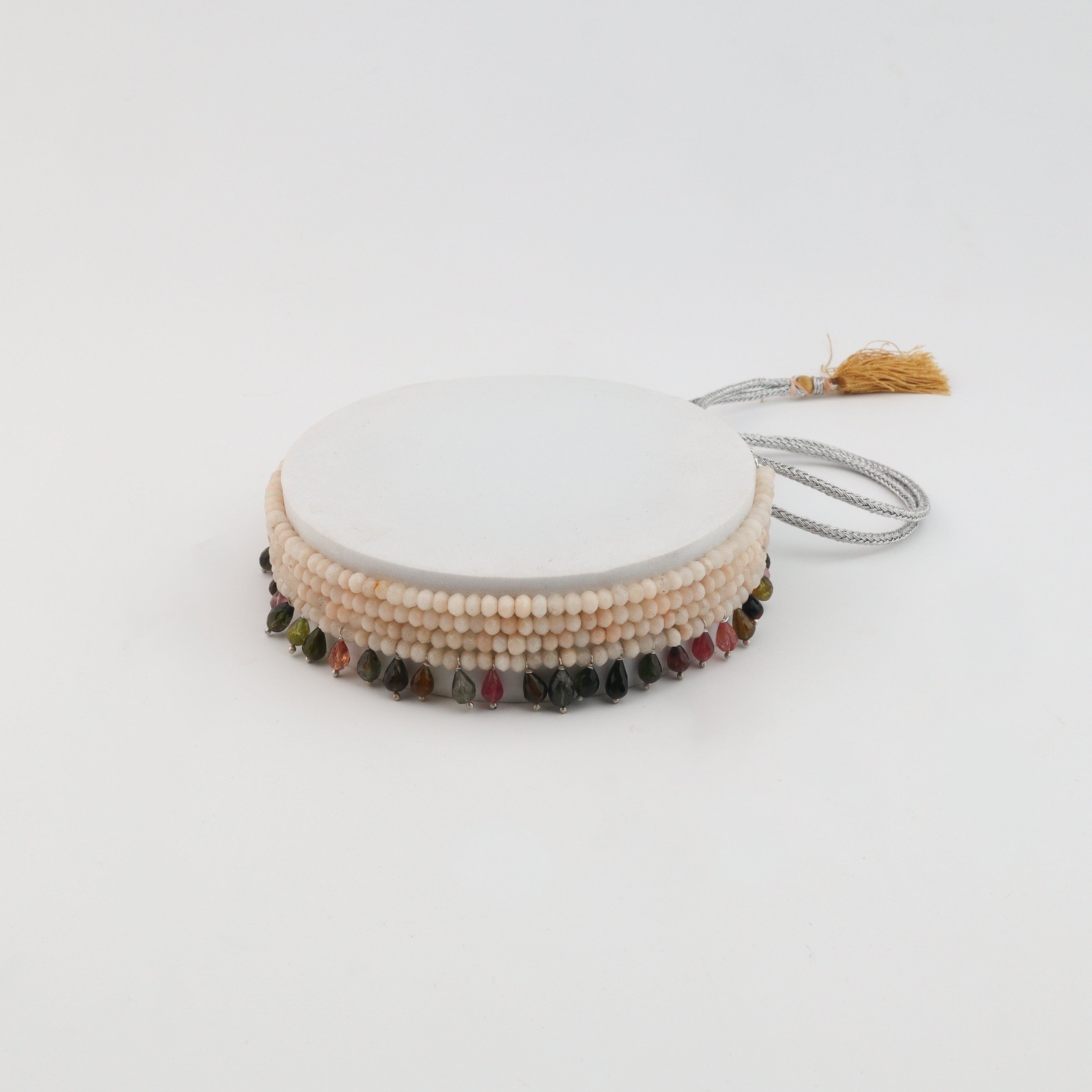 Luxe Necklace - Moonstone & Tourmaline