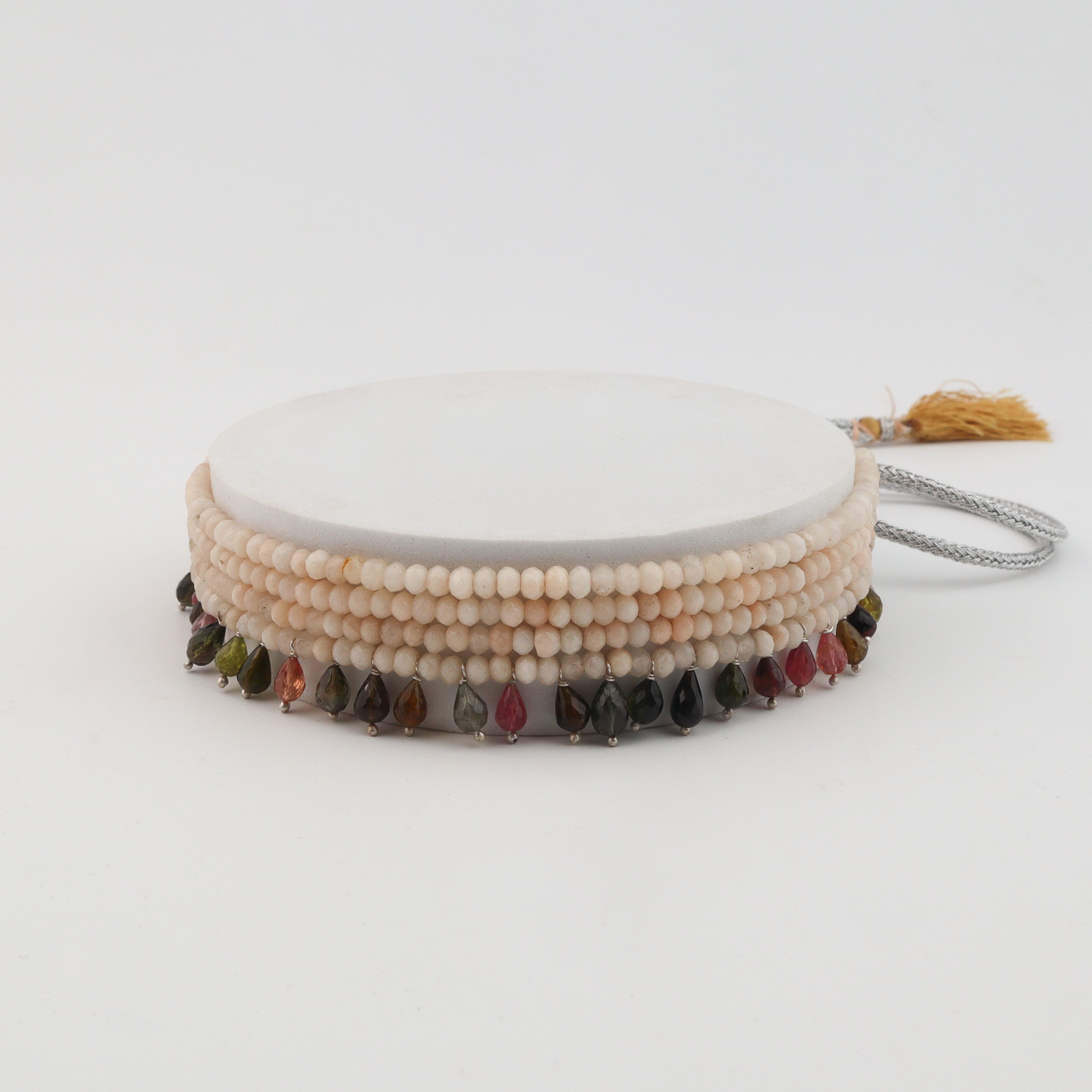 Luxe Necklace - Moonstone & Tourmaline