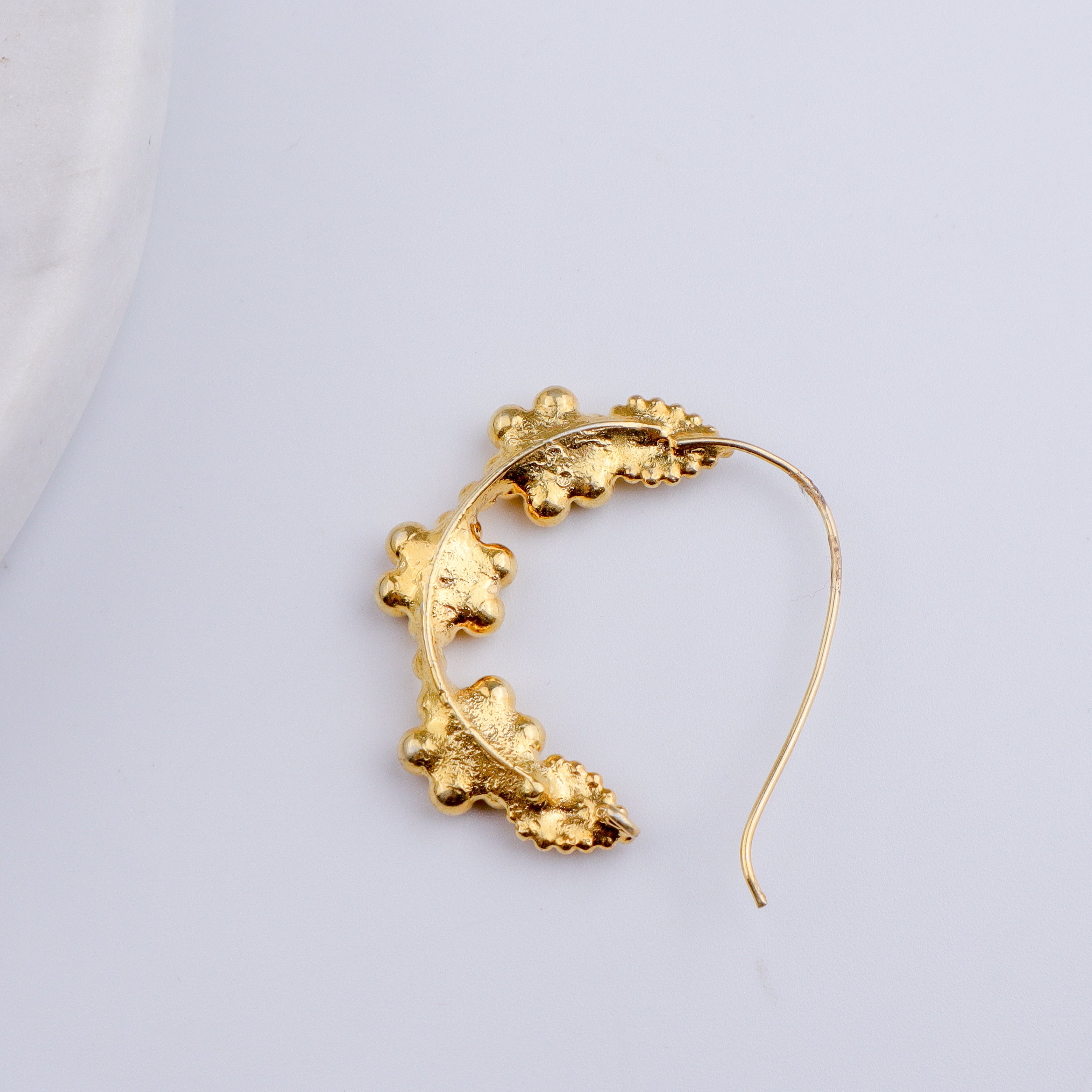 Itihaas Kudi Nath – Small (Left, Pierced) | 22K Gold-Plated