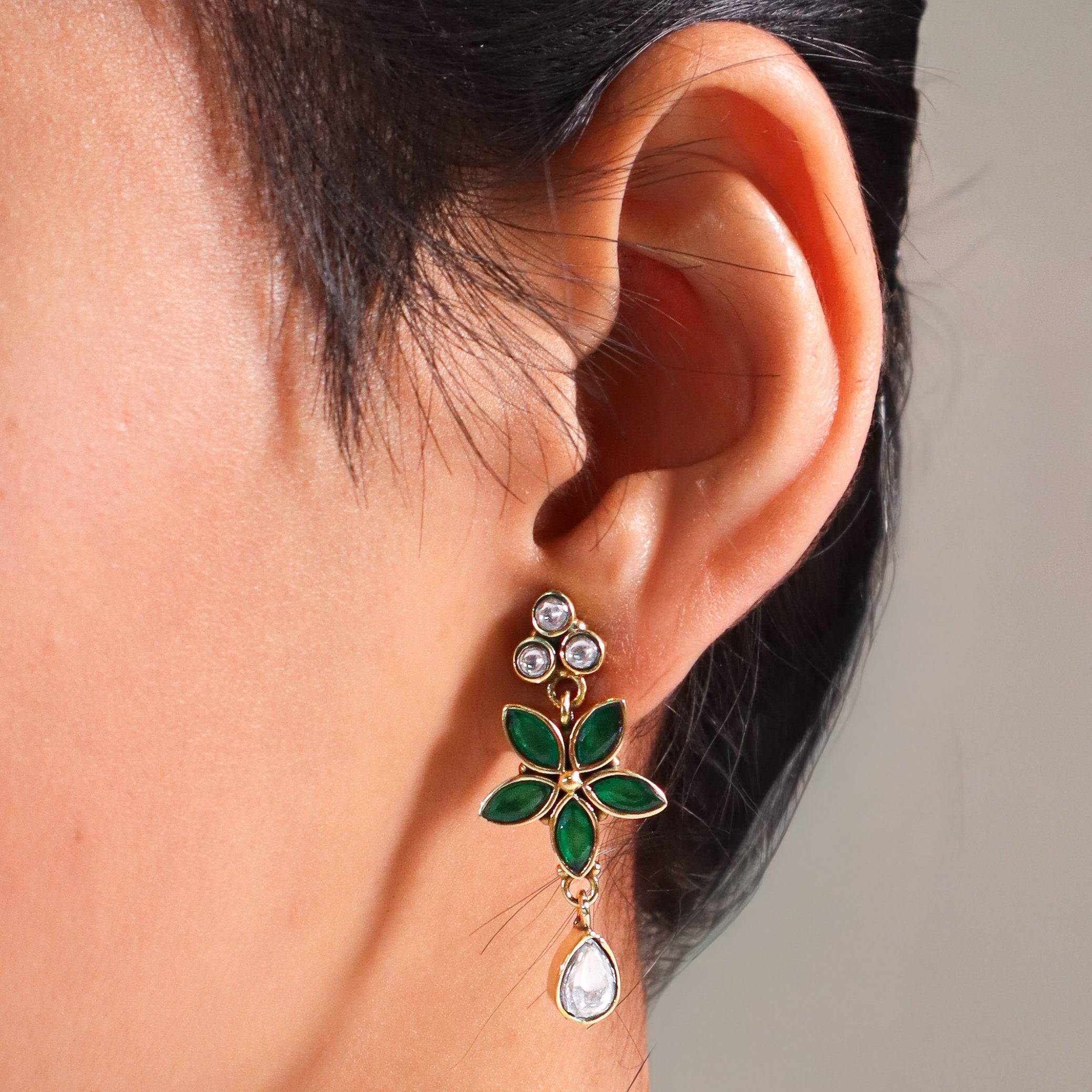 Brass Fashion Earrings