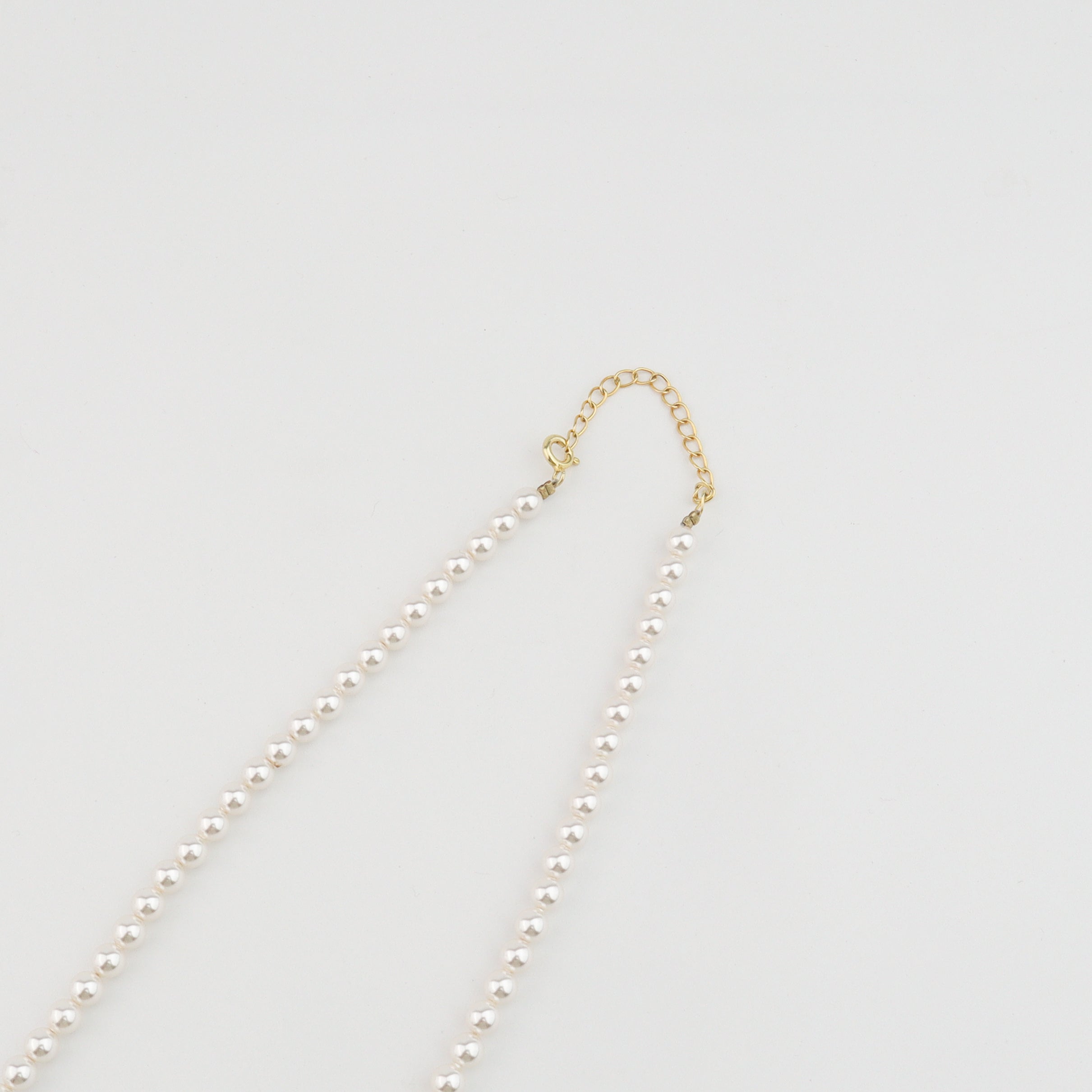 Luxe Necklace - Swarovski Pearls and Unkite Stones