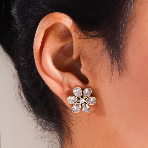 Brass Fashion Earrings