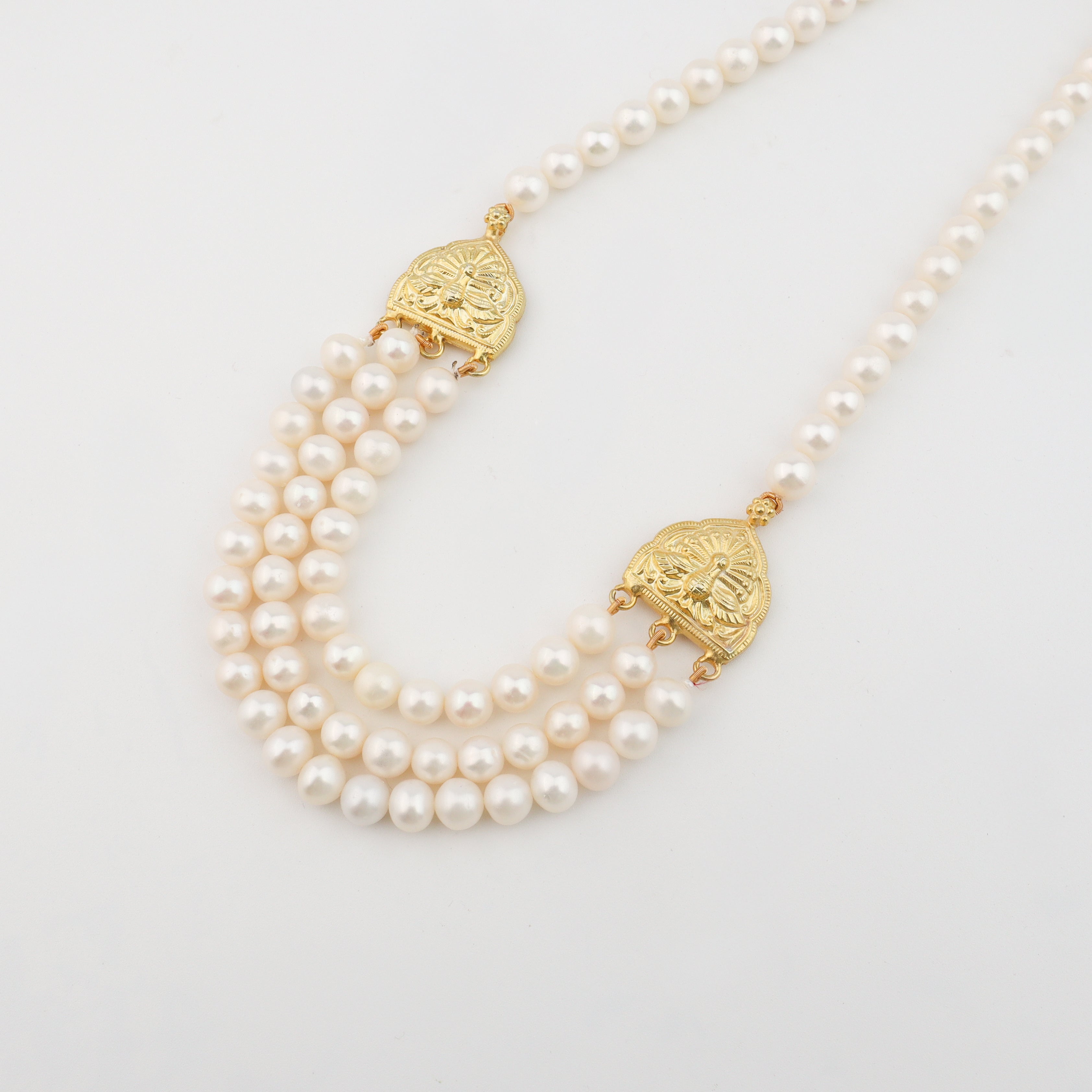 Luxe Necklace - Fresh water Pearls