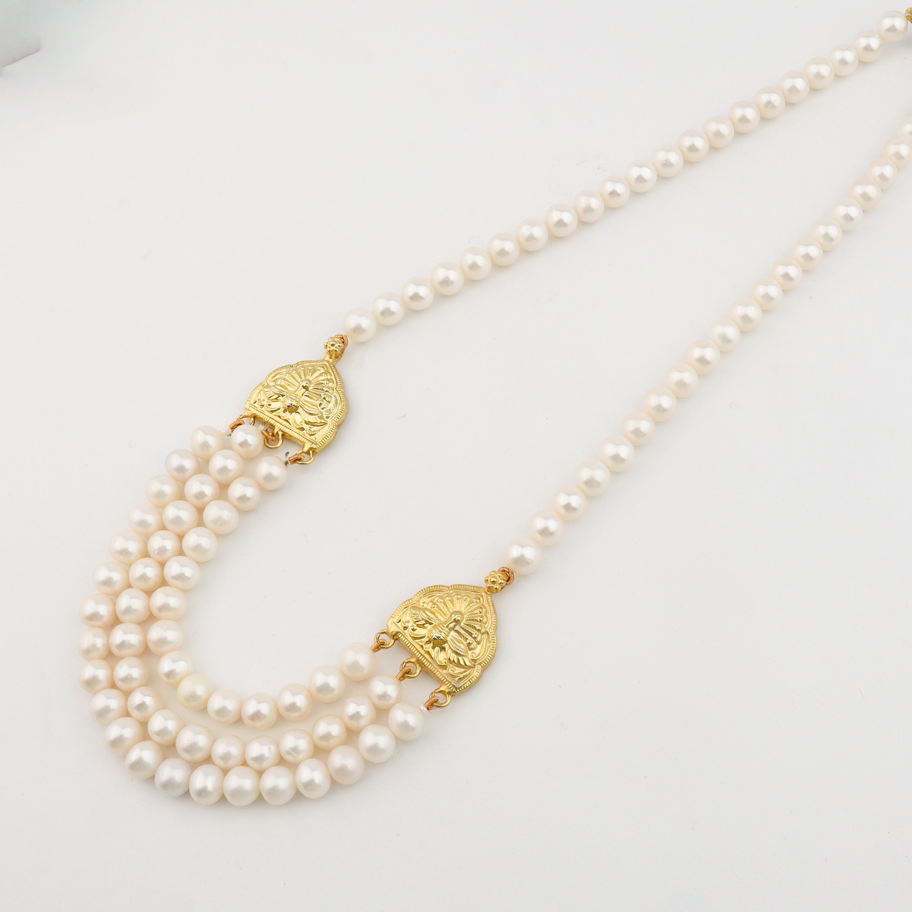 Luxe Necklace - Fresh water Pearls