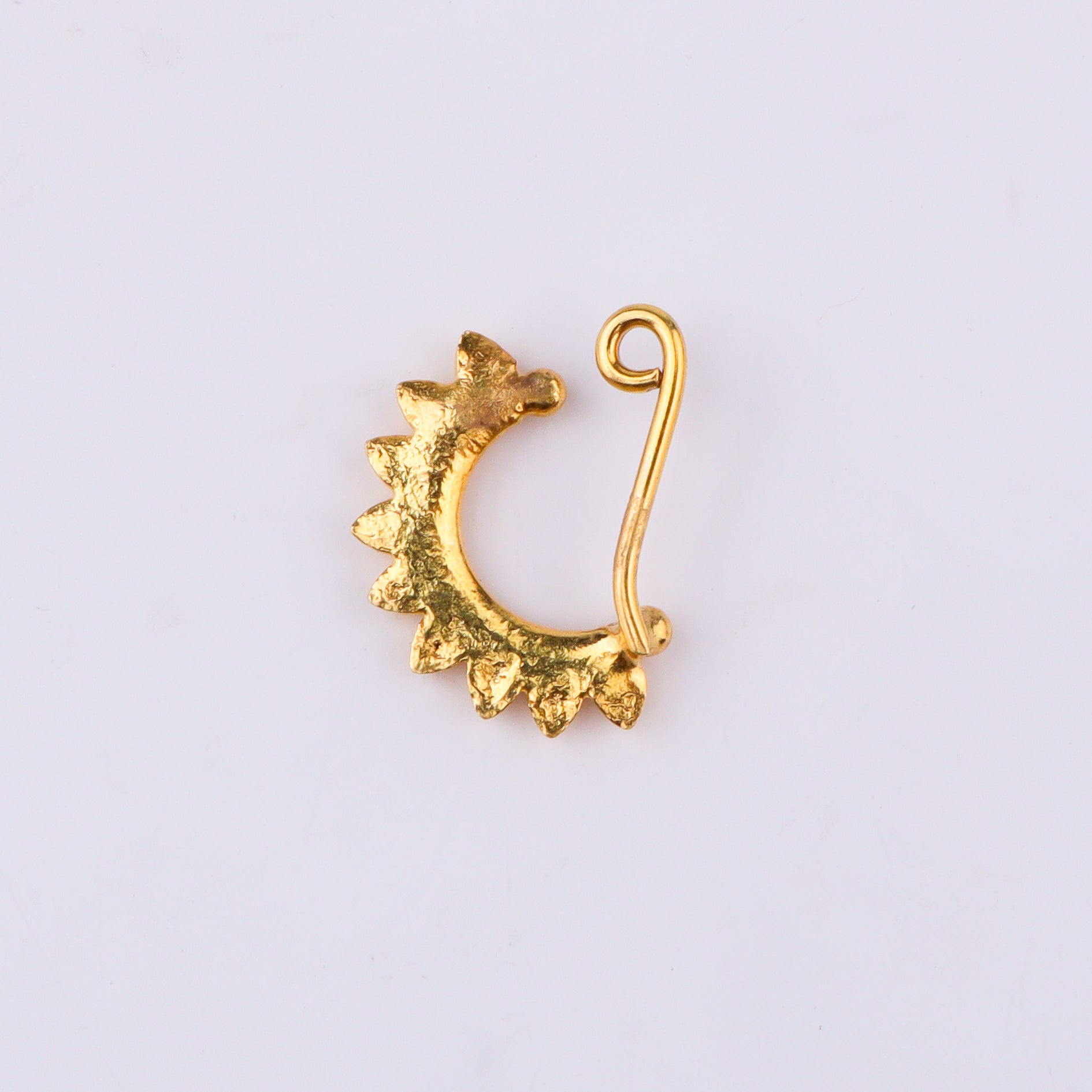 Petals Nath (Left, Clip-On) | 22K Gold-Plated