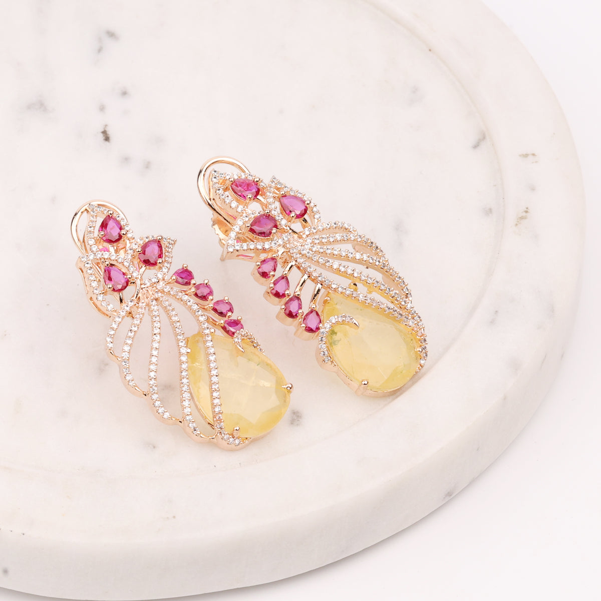 22K Gold Plated Fashion Earrings