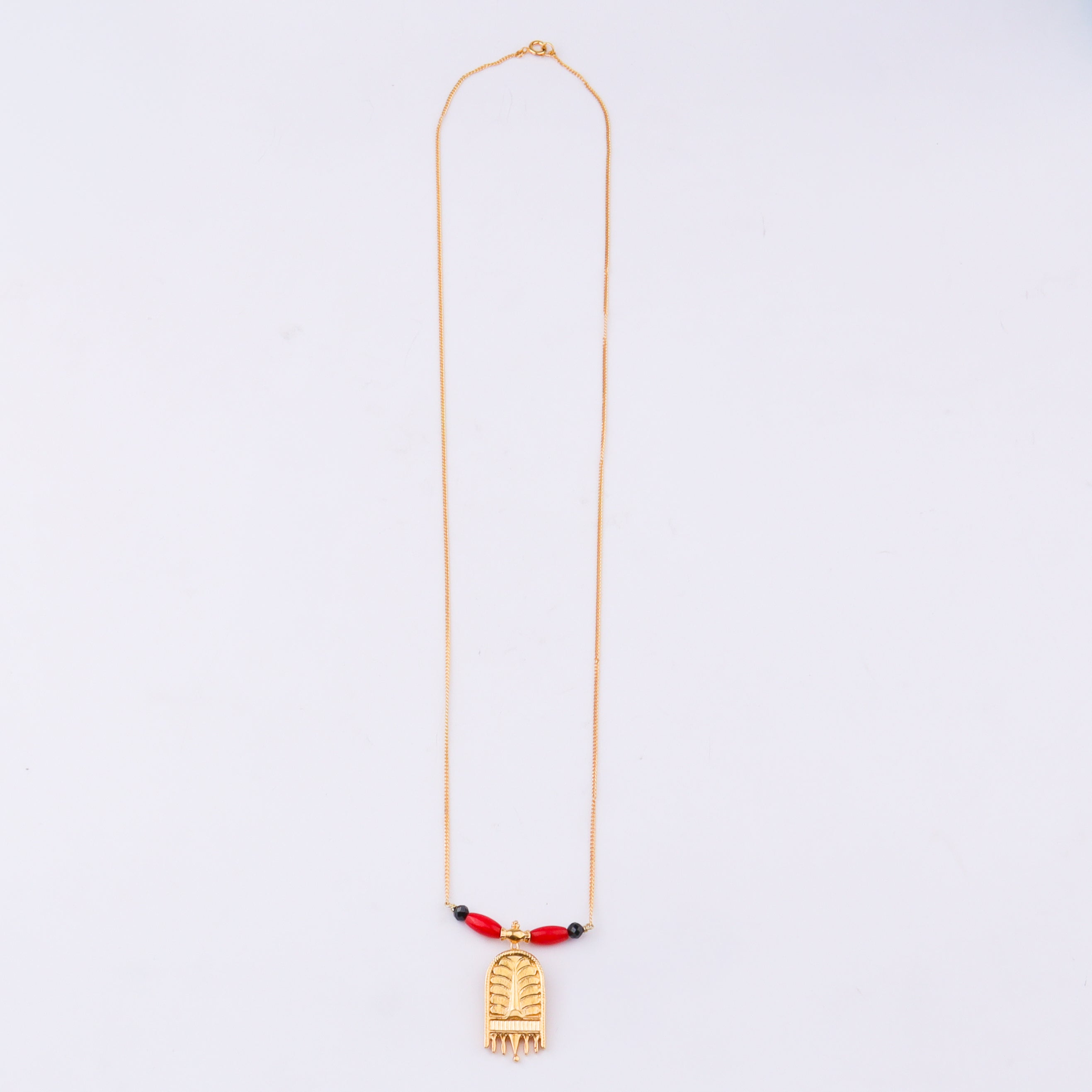 Saaj Motif Mangalsutra – Taali (ताळी) | 22K Gold-Plated