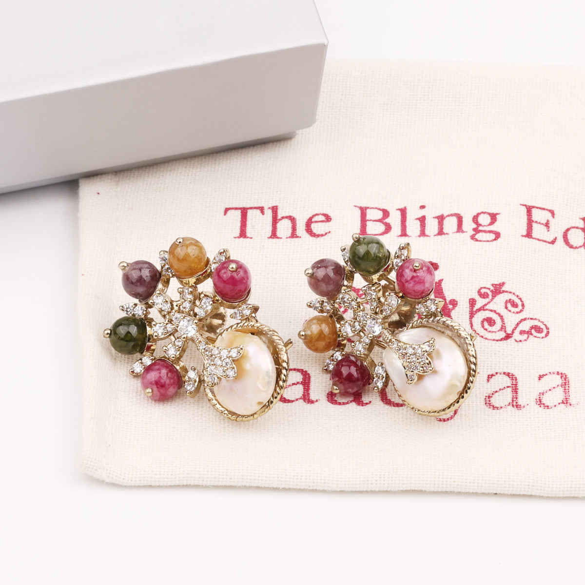 Brass Fashion Earrings