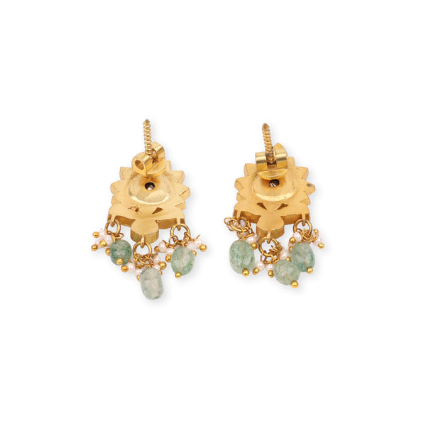 22K Gold Plated Fashion Earring
