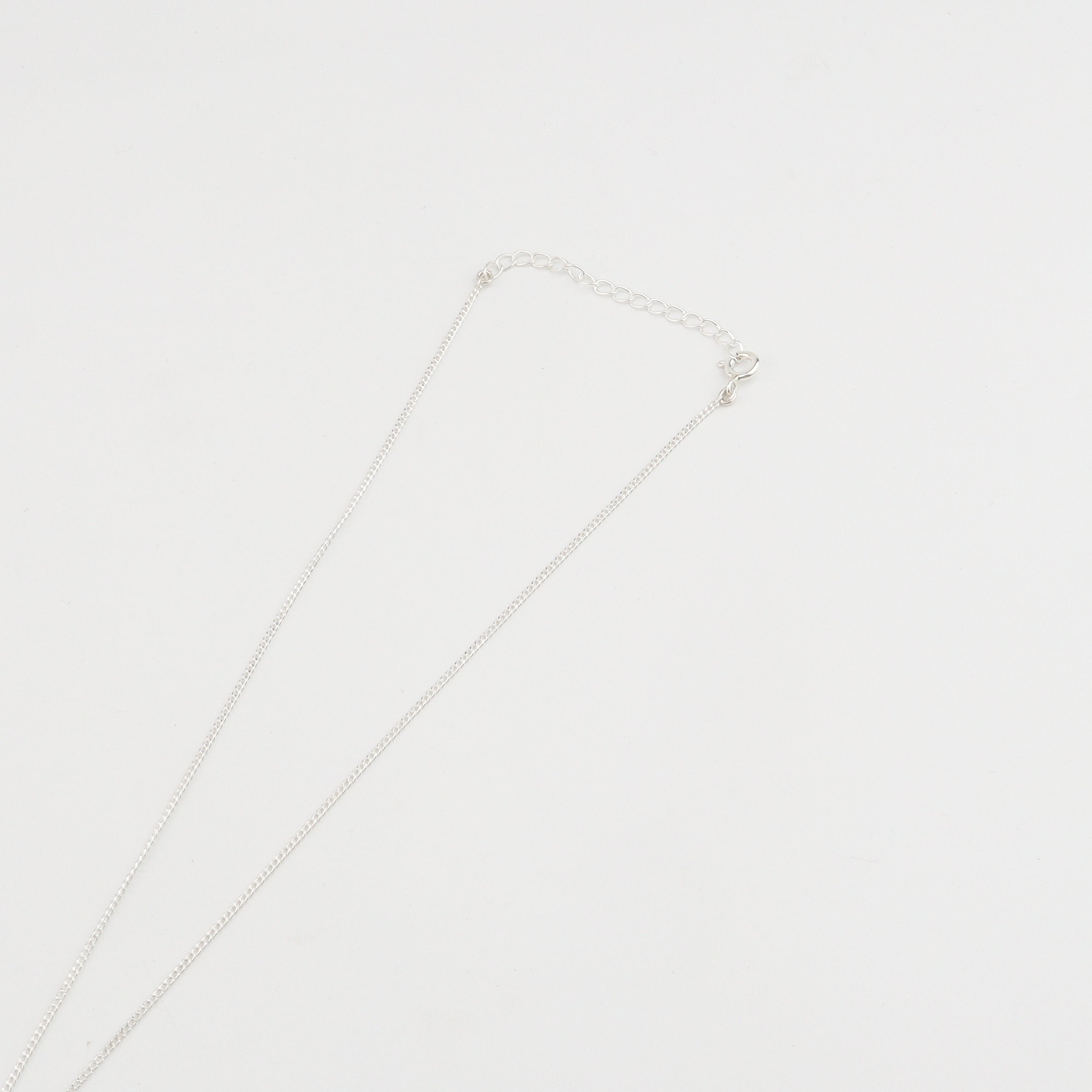 Silver Snowflake Y Necklace