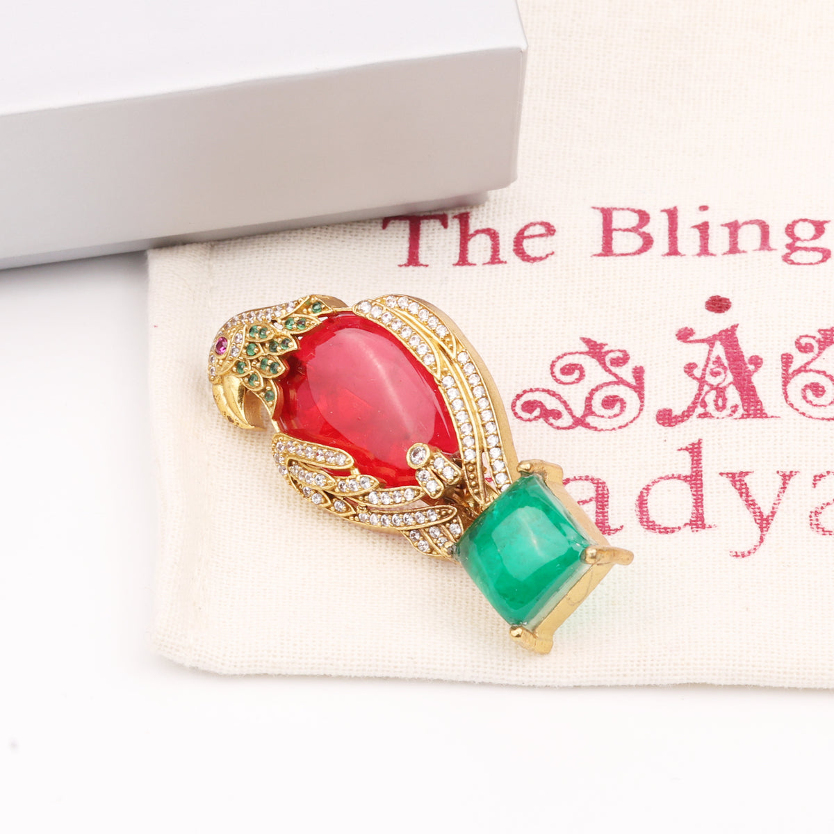22K Gold Plated Fashion Unisex Brooch