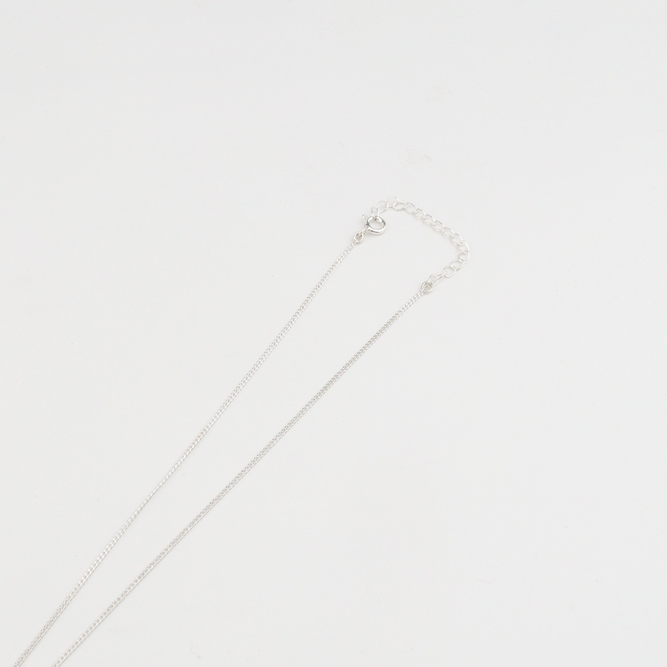 Silver Pendant Y Necklace