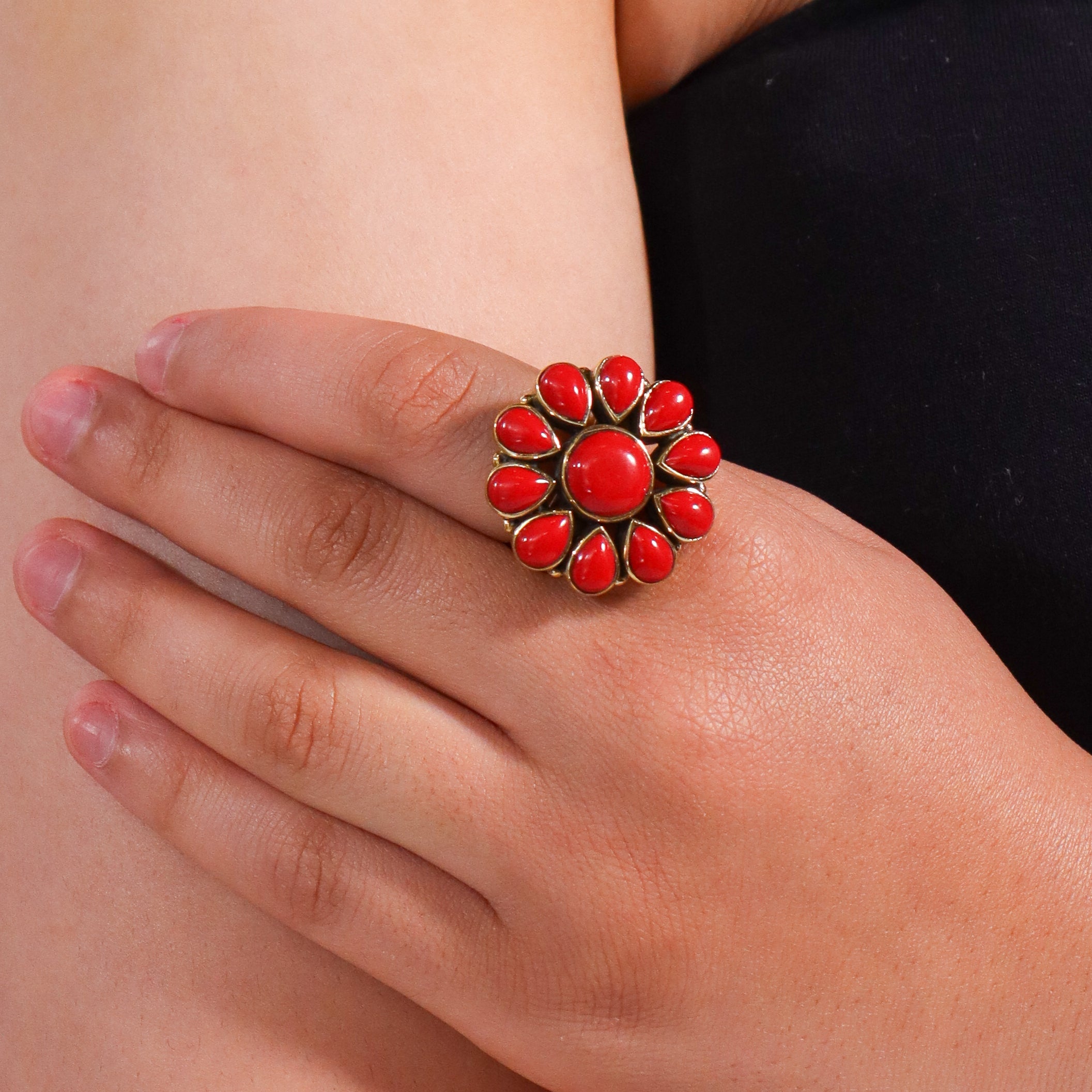 Brass Fashion Ring