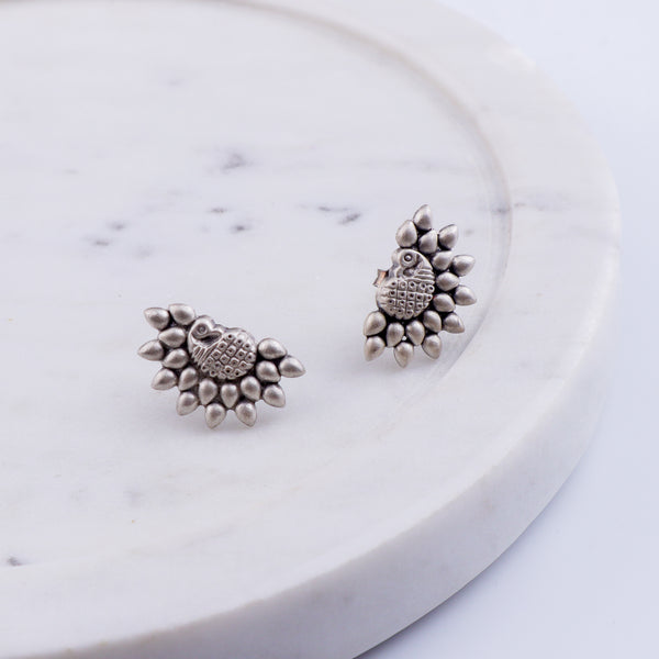 Paisley Peacock Earrings