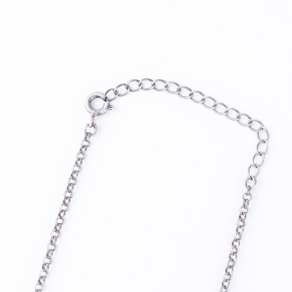 Silver nakshi set with pearls (big)