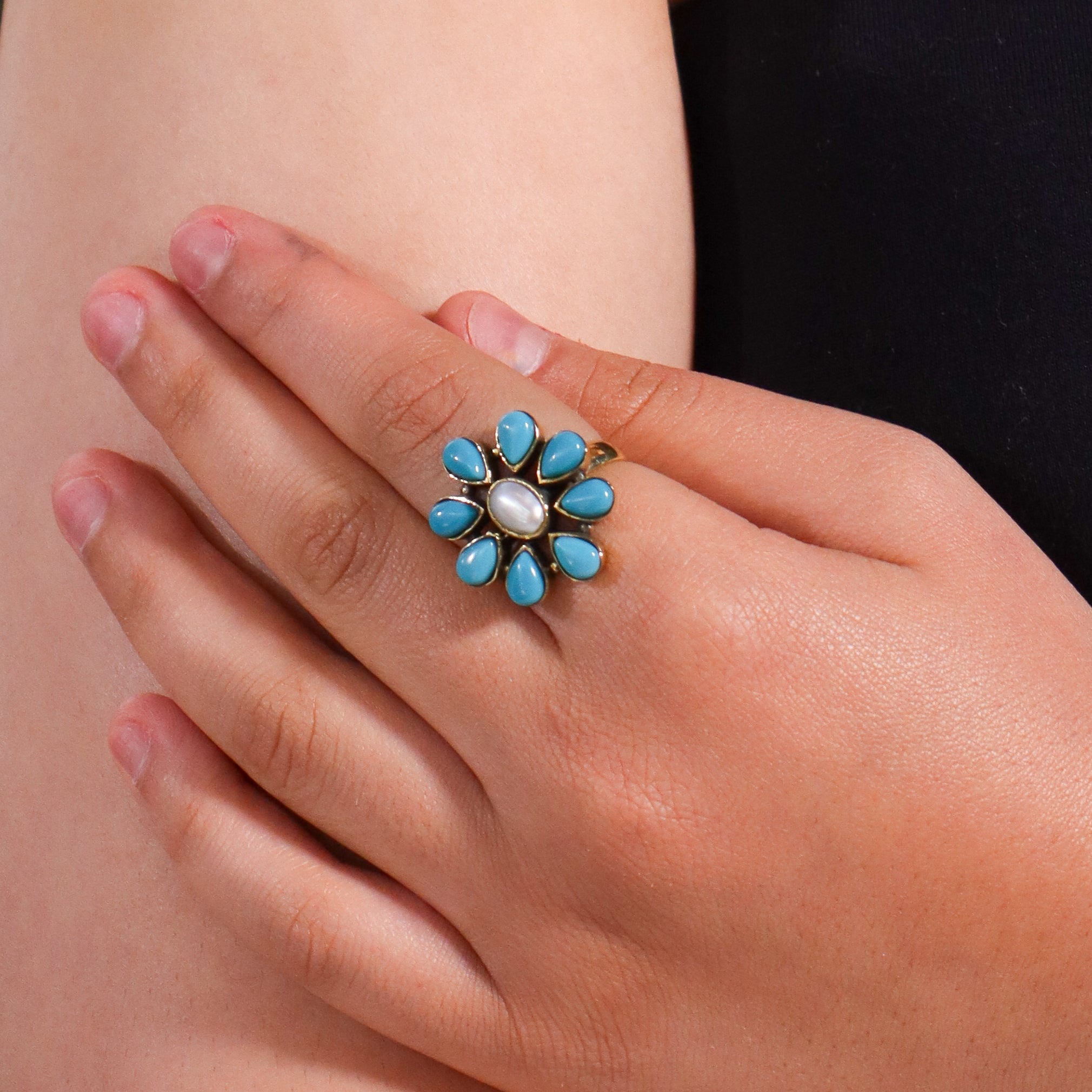 Brass Fashion Ring