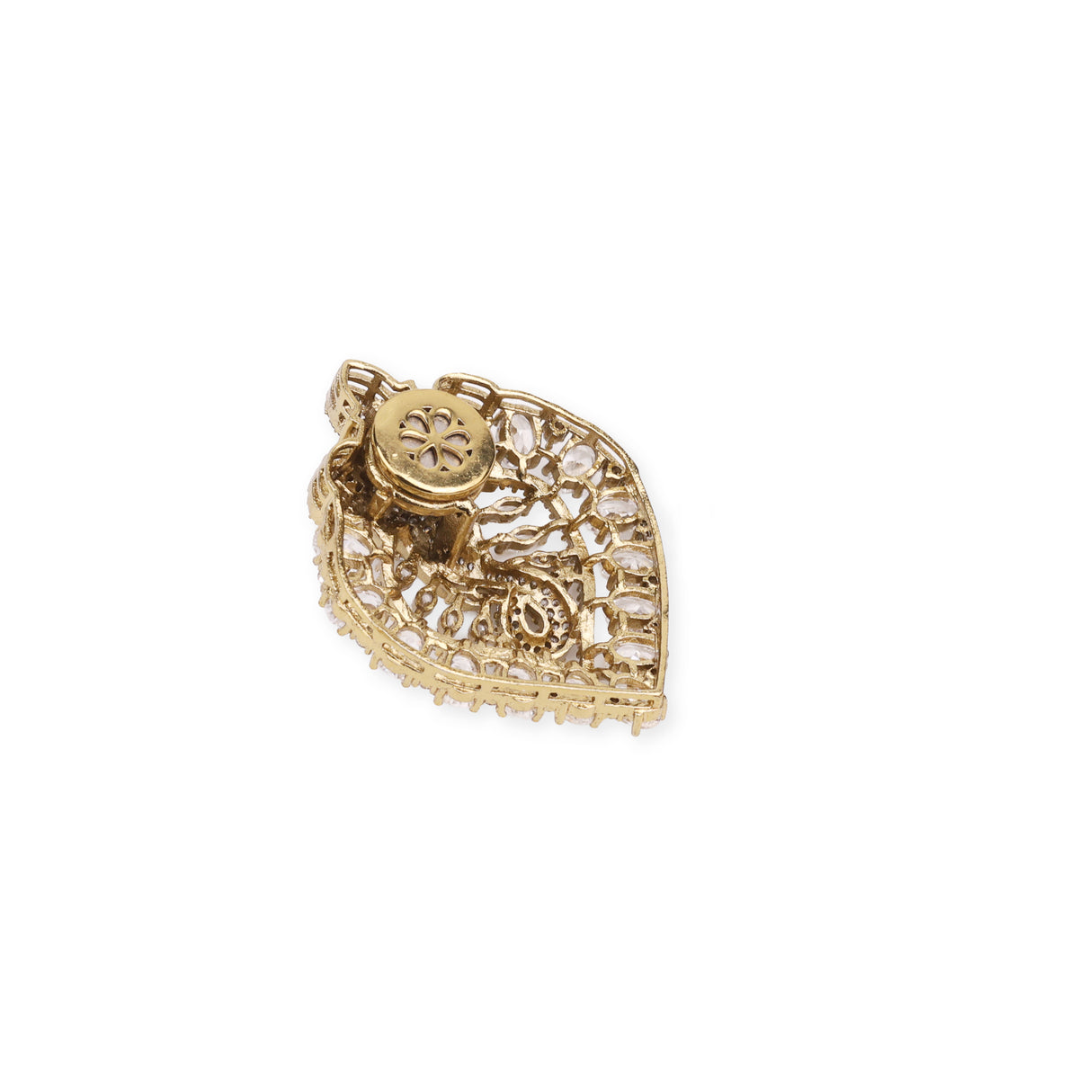 22K Gold Plated Fashion Unisex Brooch
