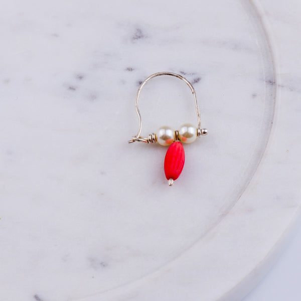 Bhikbali Coral (Pierced)