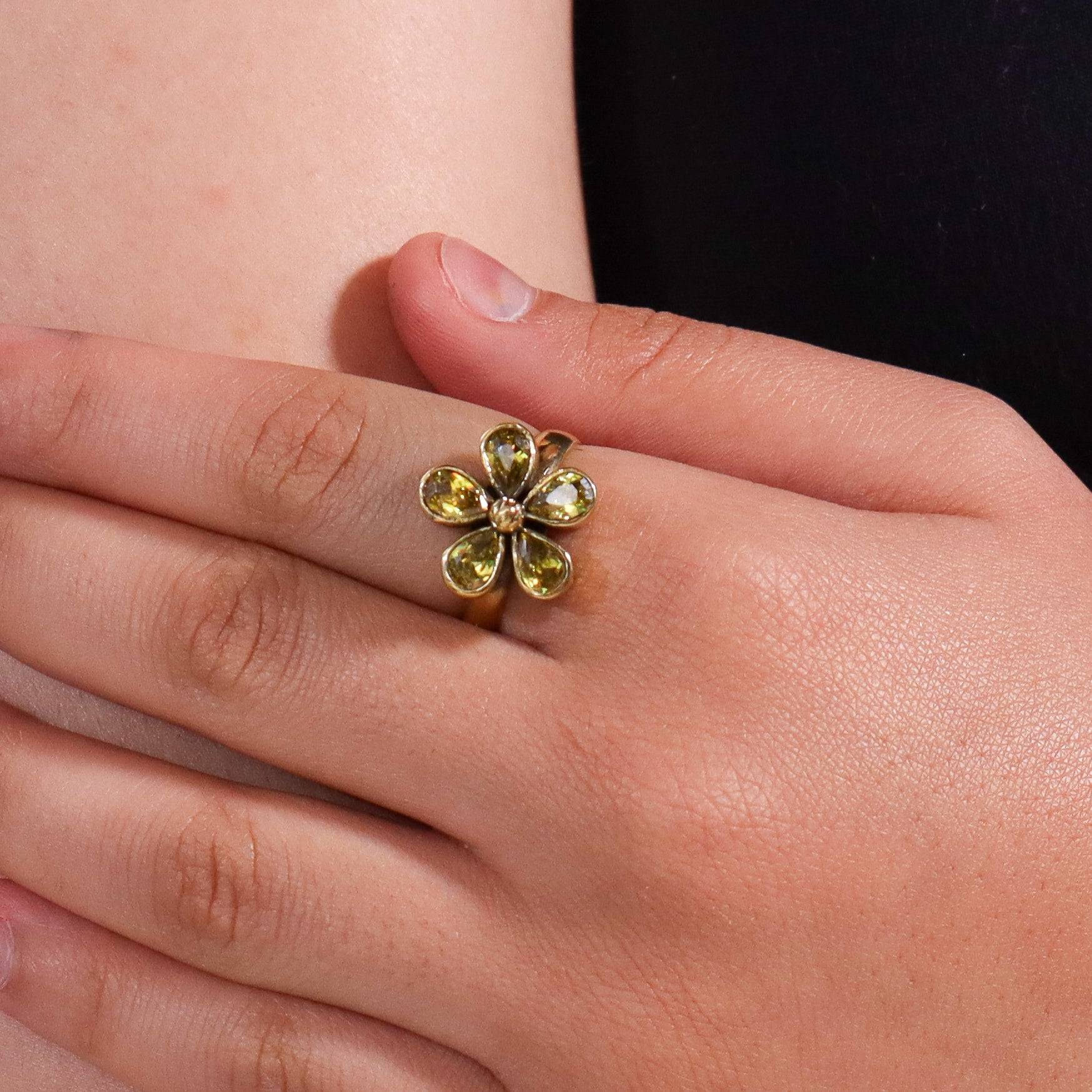 Brass Fashion Ring