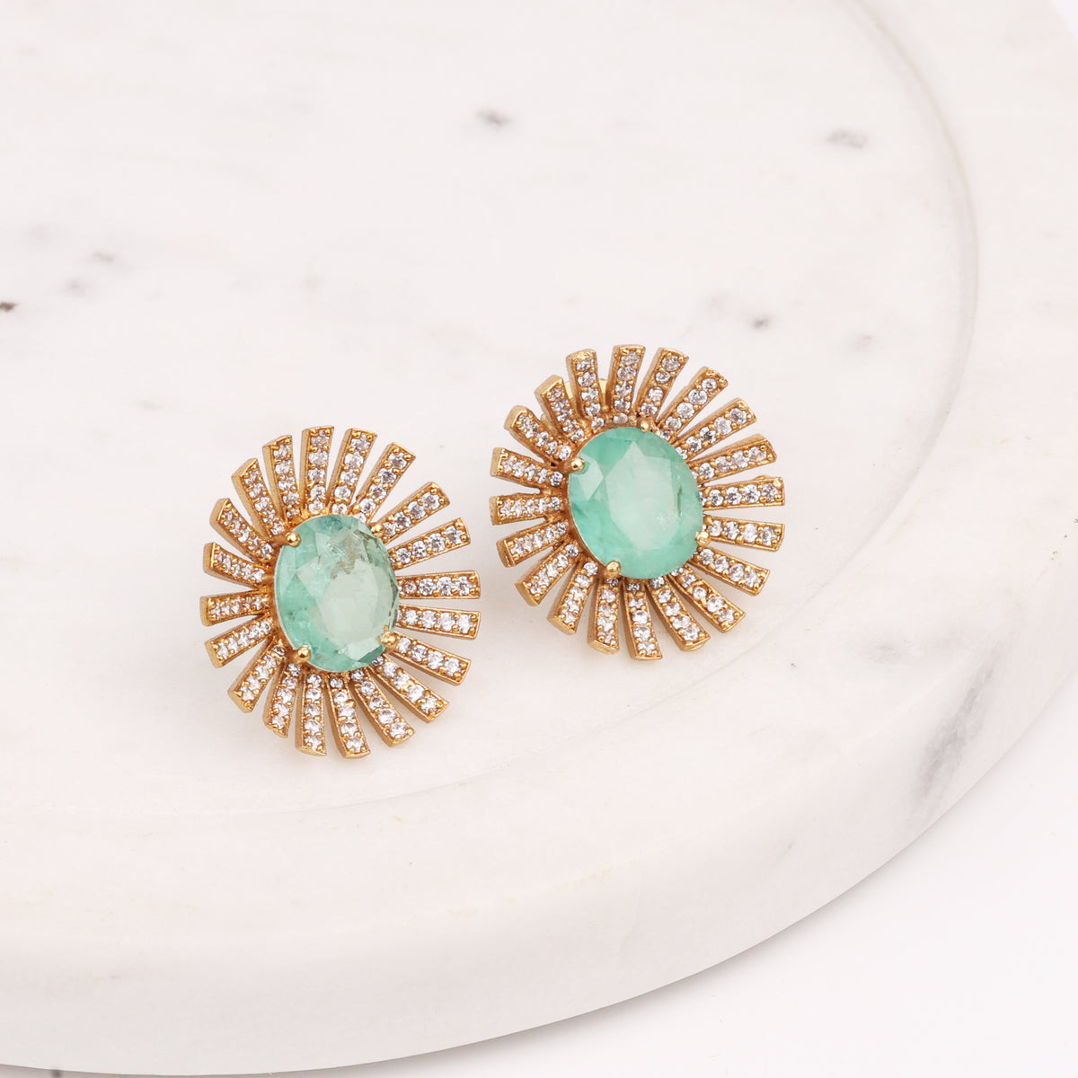 22K Gold Plated Fashion Earrings