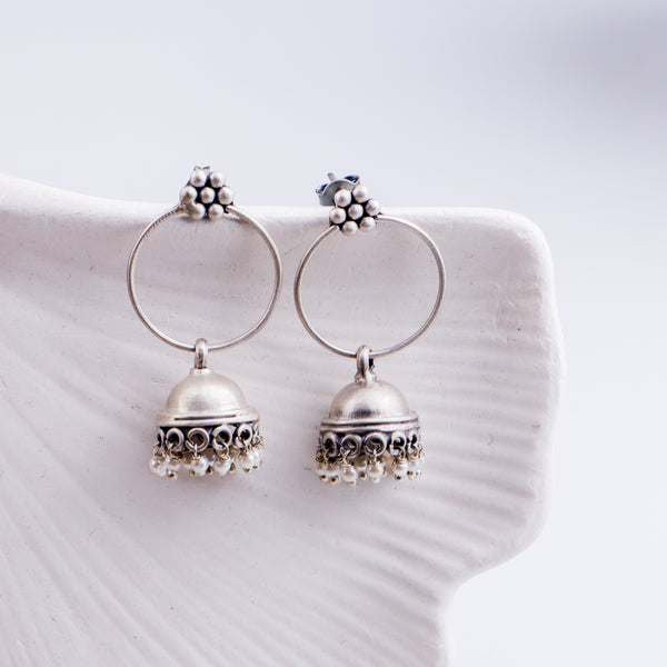 Kudi Hoop Jhumki - Small Sized