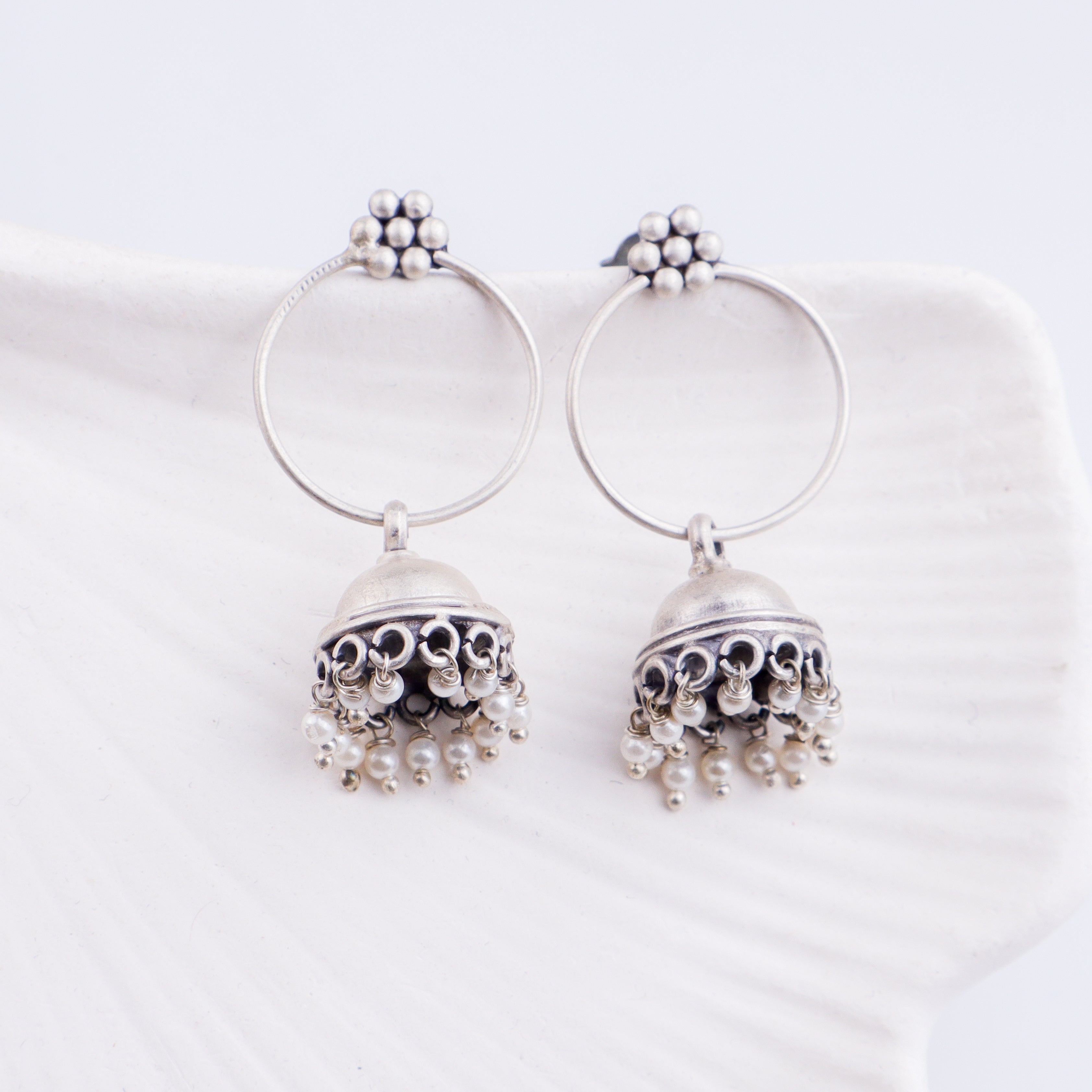 Kudi Hoop Jhumki - Small Sized