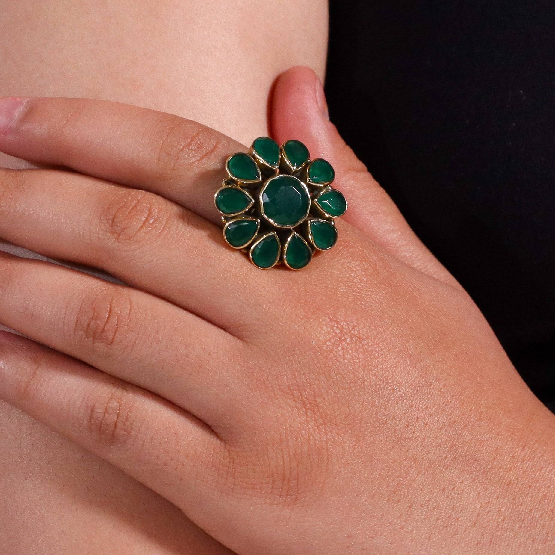 Brass Fashion Ring