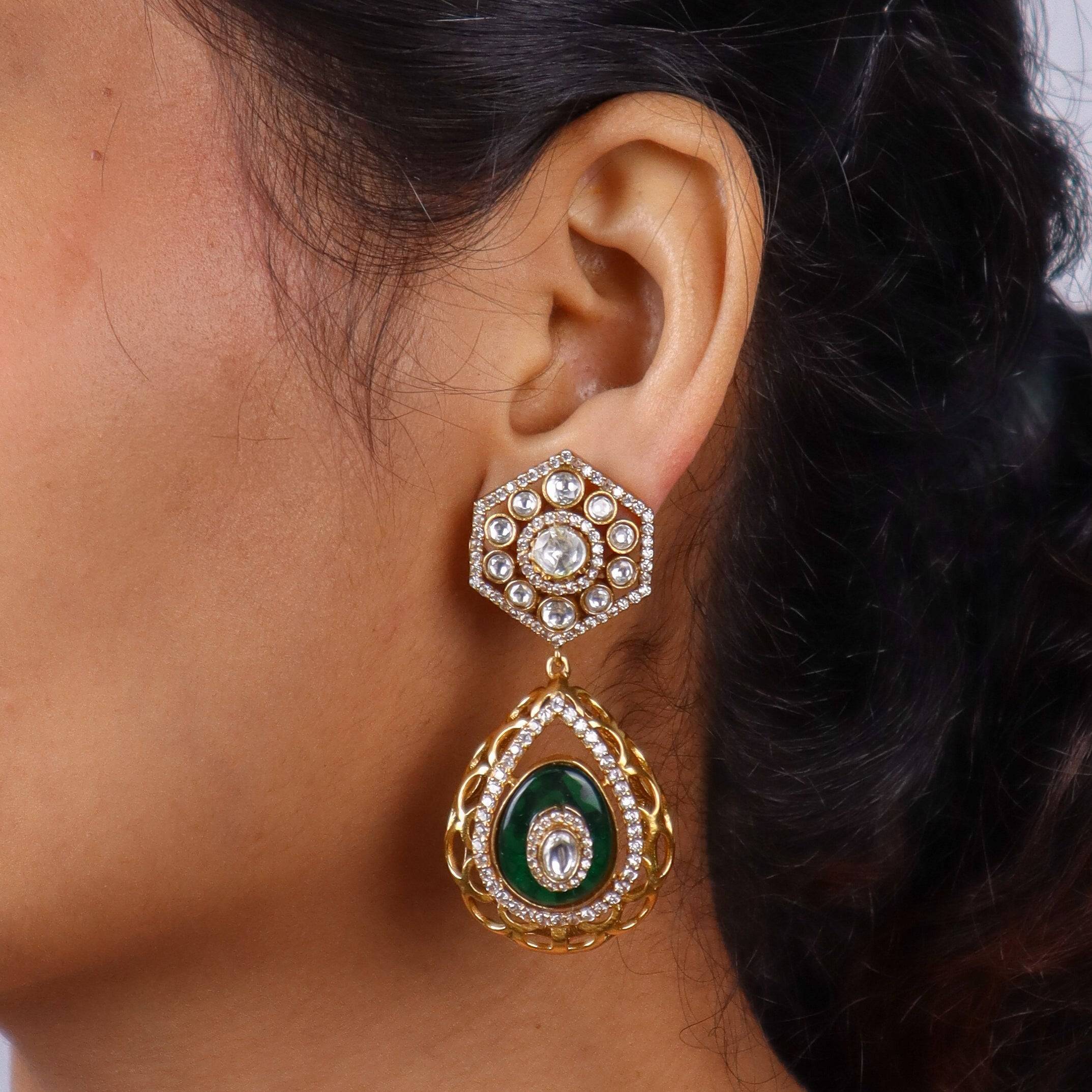 22K Gold Plated Fashion Earrings