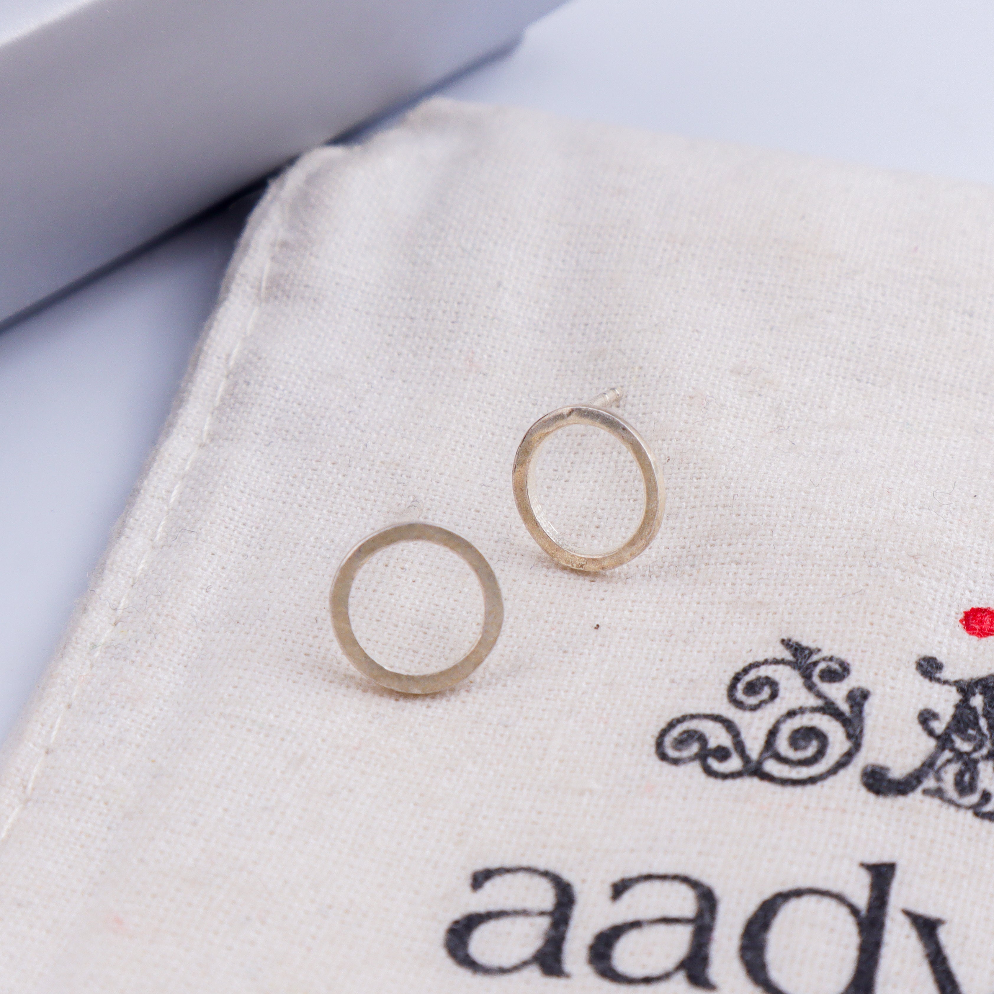 Tiny Silver Round Studs | 92.5 Silver