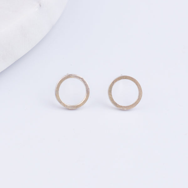 Tiny Silver Round Studs | 92.5 Silver
