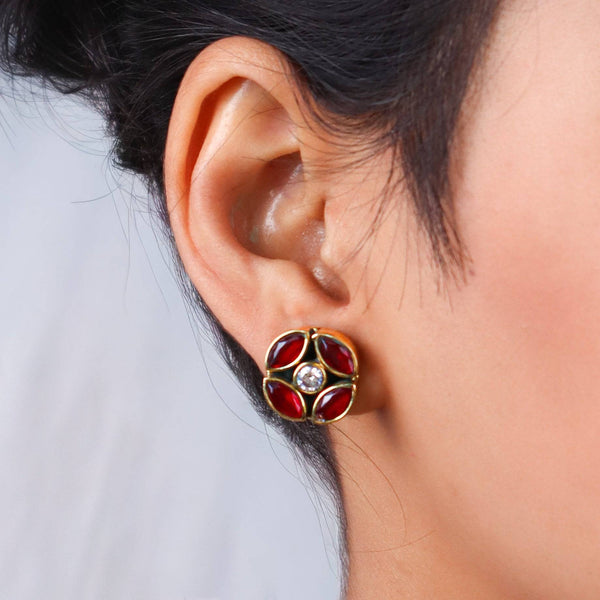 Brass Fashion Earrings