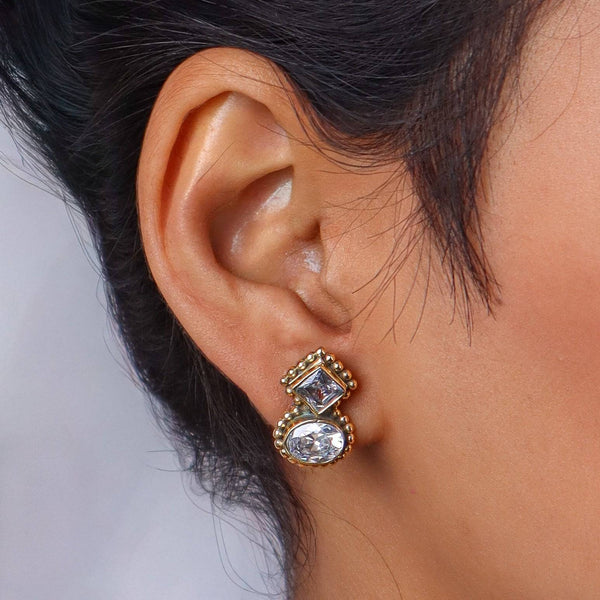 Brass Fashion Earrings