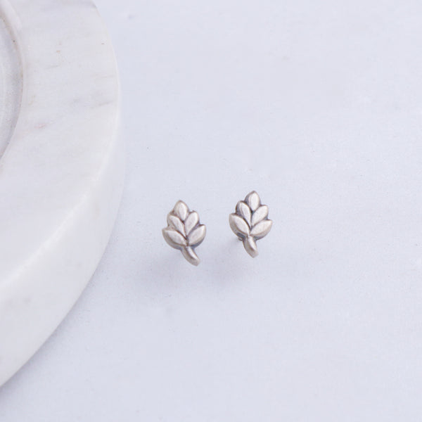 Leaf Studs | 92.5 Silver