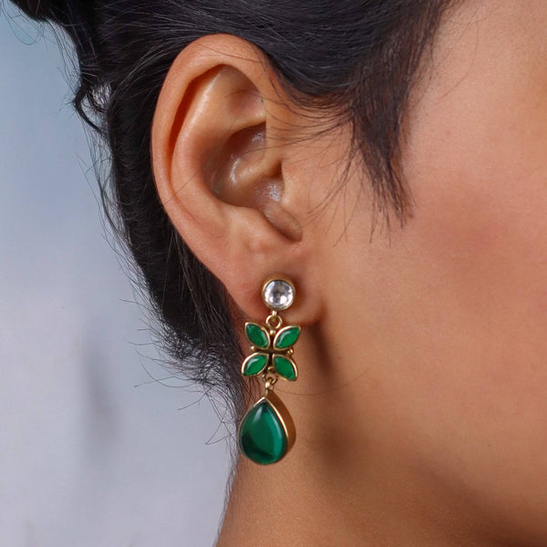 Brass Fashion Earrings