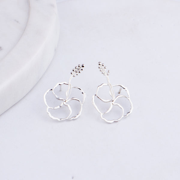 Hibiscus Earrings