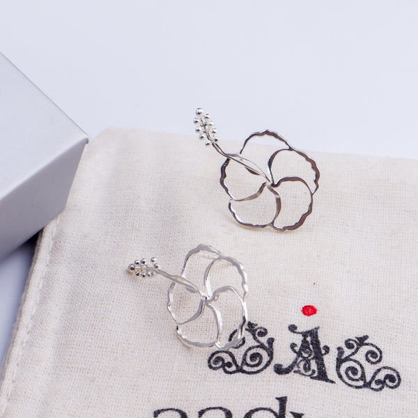 Hibiscus Earrings