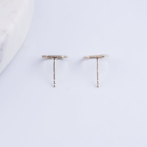 Tiny Silver Squircle Studs | 92.5 Silver