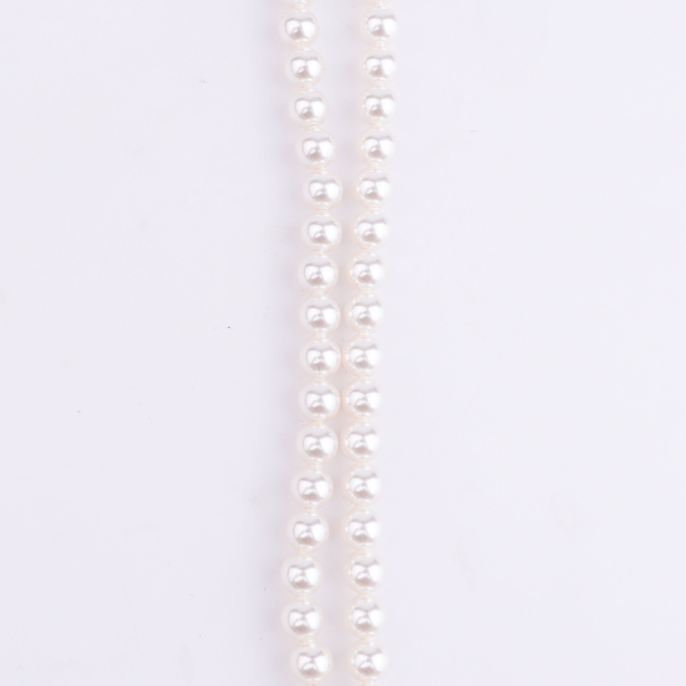 Silver Pink CZ Tanmani Set with Pearls