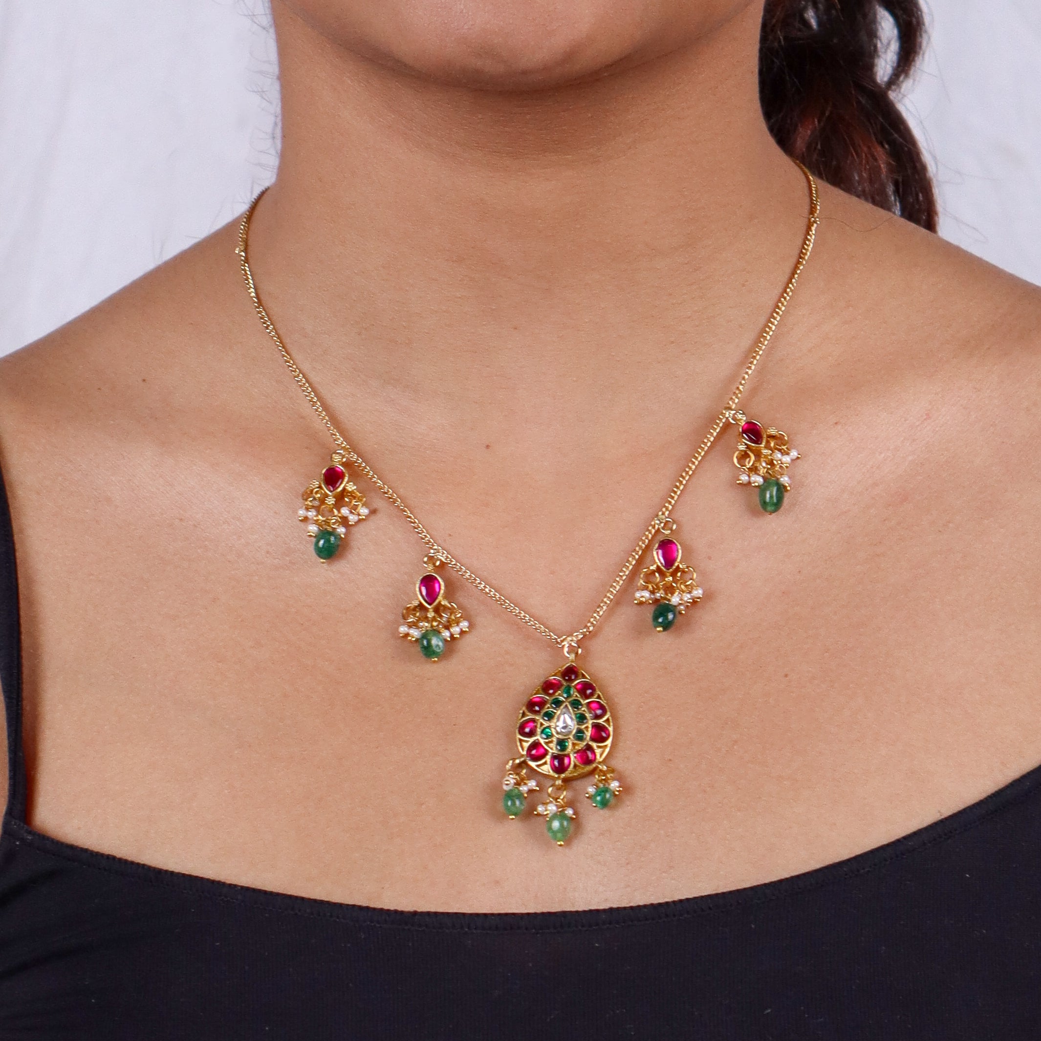 22K Gold Plated Fashion Necklace
